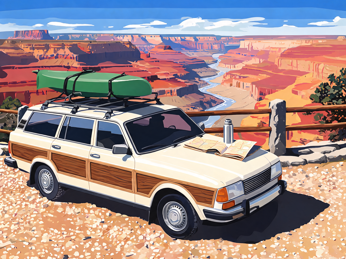Canyon Overlook Wagon - Escape by Numbers