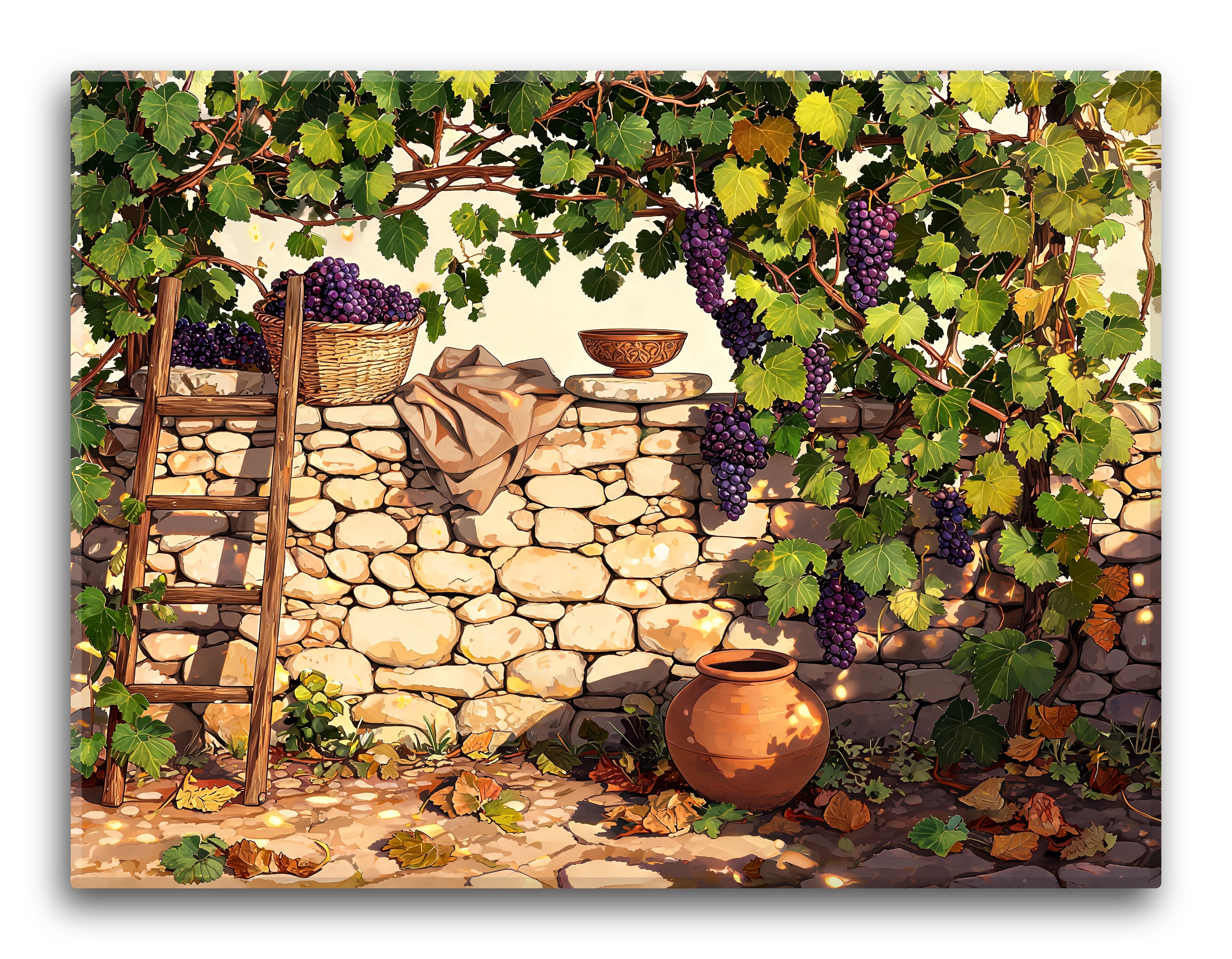 Cascading Purple Vine