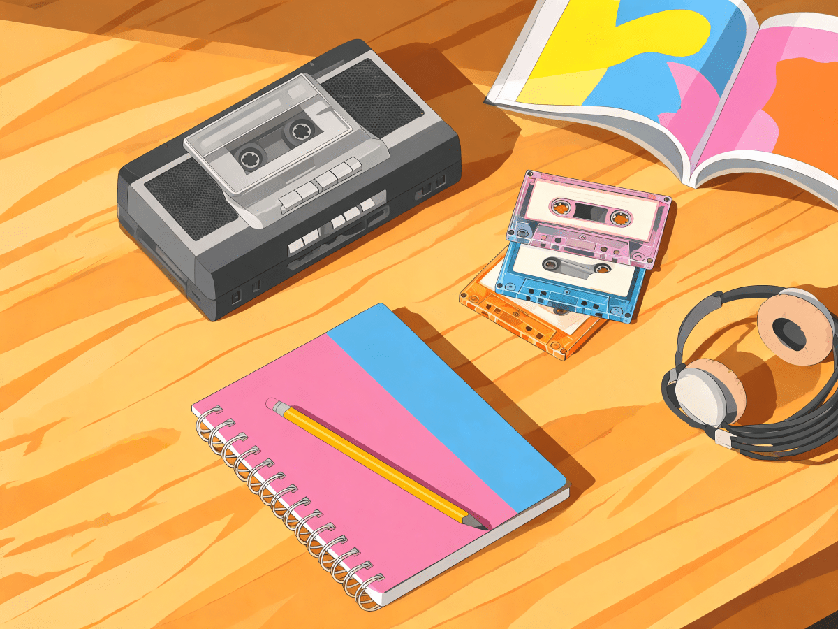 Cassette Desk - Escape by Numbers
