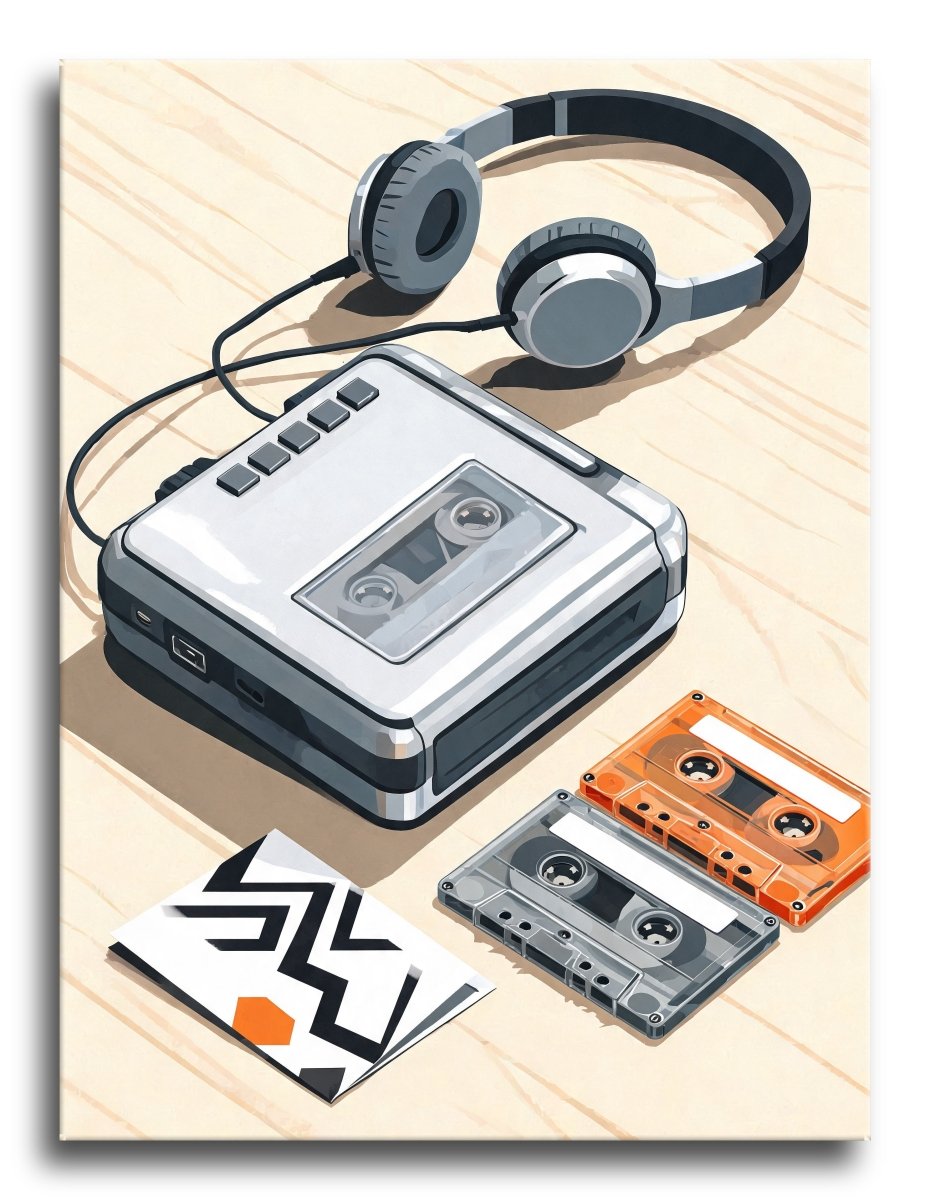 Cassette Pocket Player - Escape by Numbers