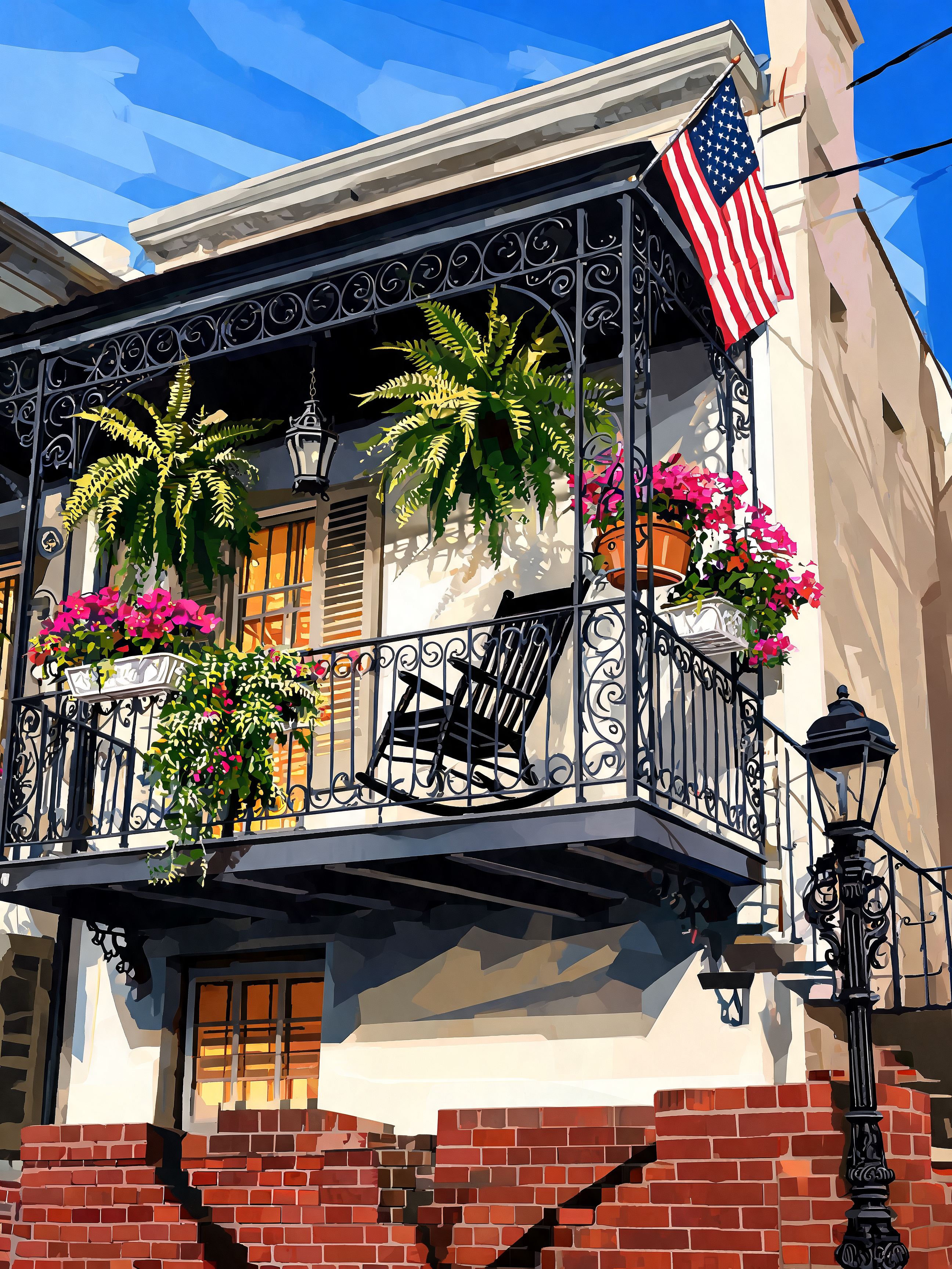 Charleston Iron Balcony