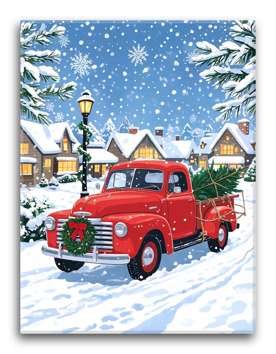 Christmas Tree Truck - Escape by Numbers