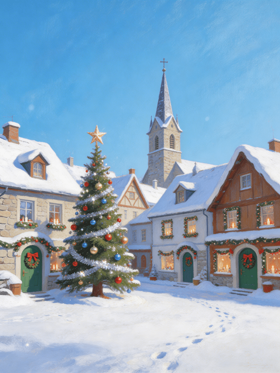 Christmas Village - Escape by Numbers