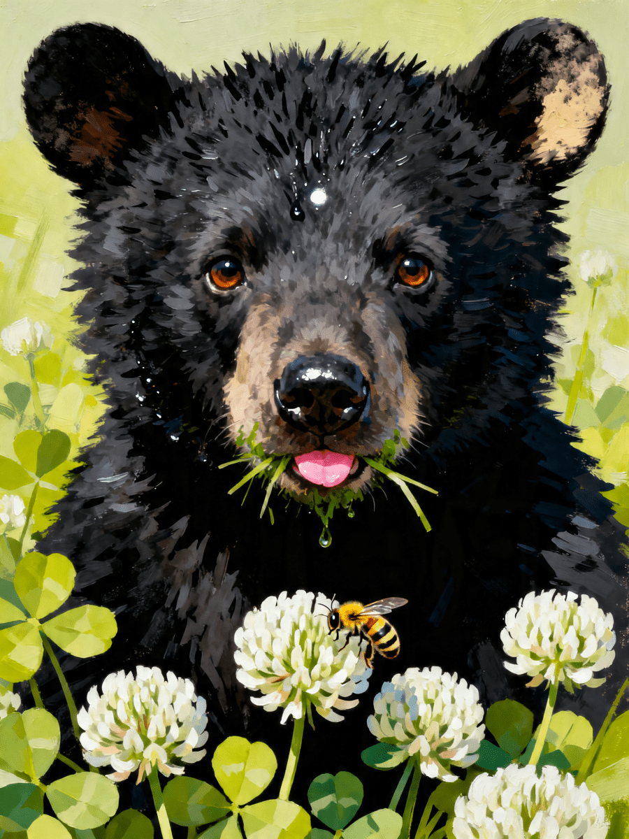 Clover Bear Cub - Escape by Numbers