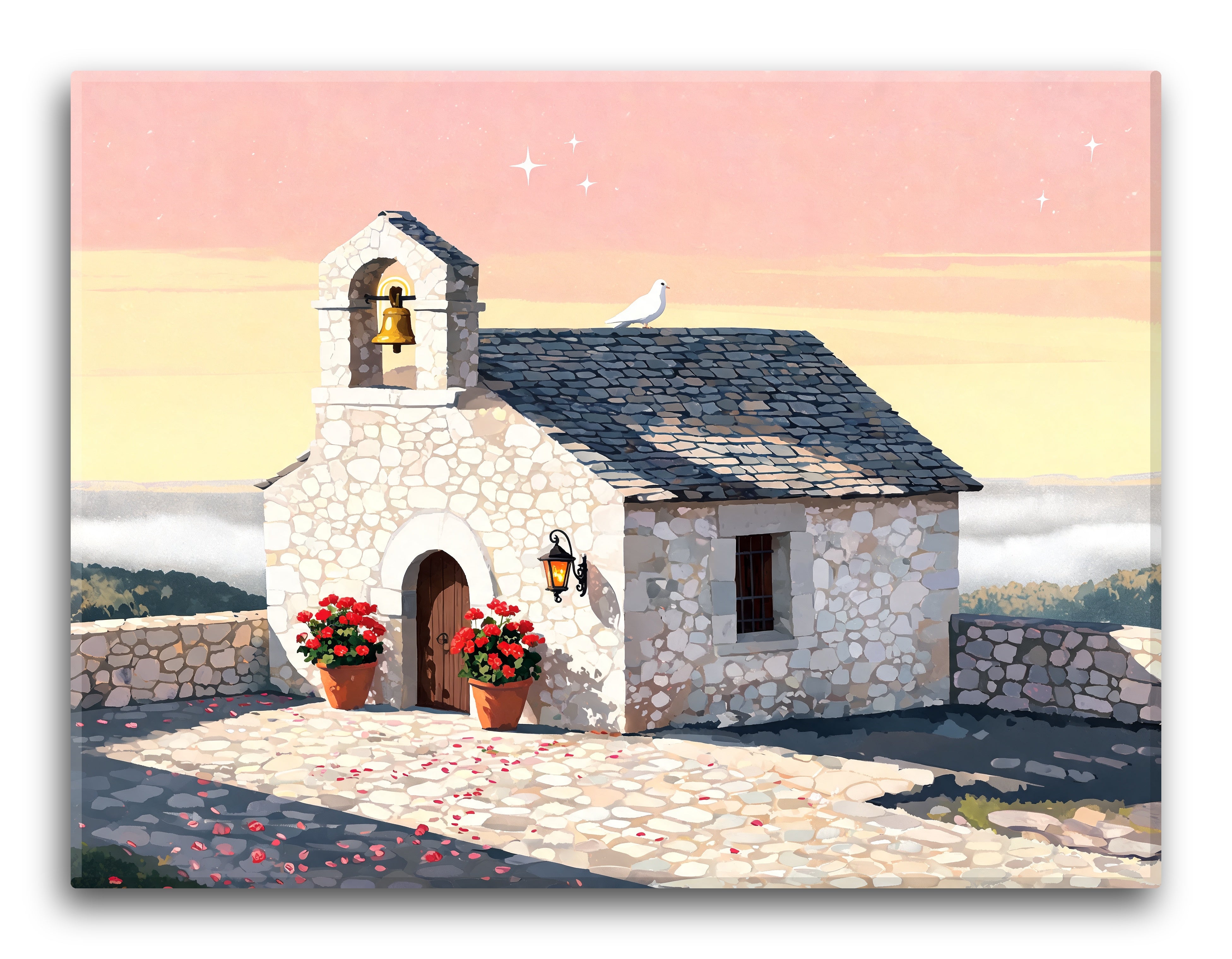 Country Chapel Sunrise