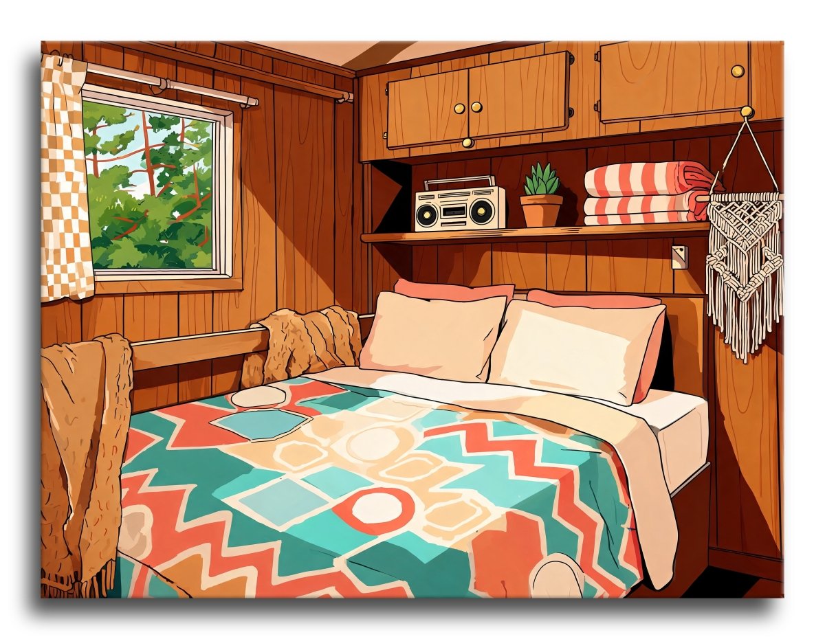 Cozy Camper Bunk - Escape by Numbers