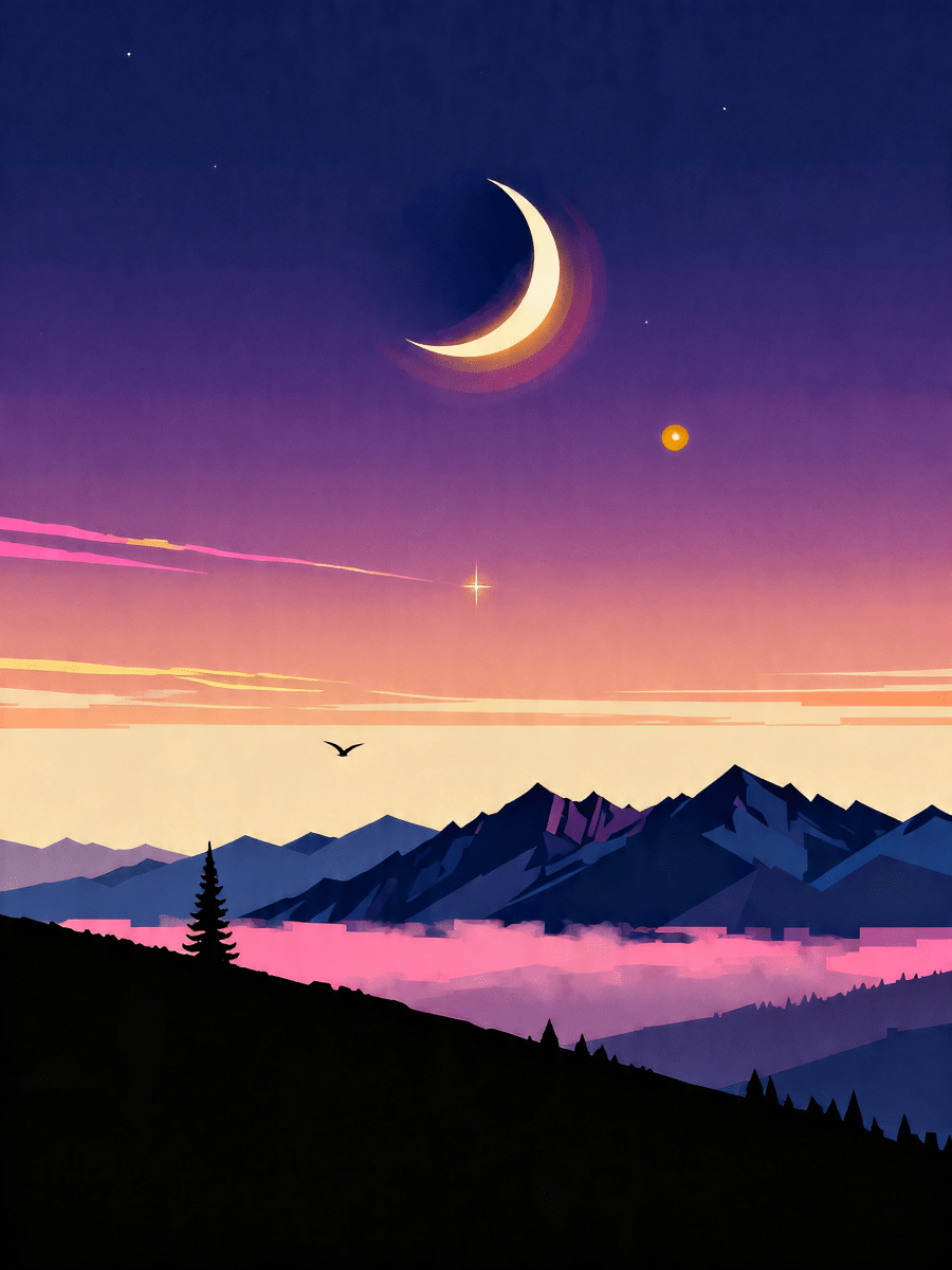 Crescent Morning Valley - Escape by Numbers
