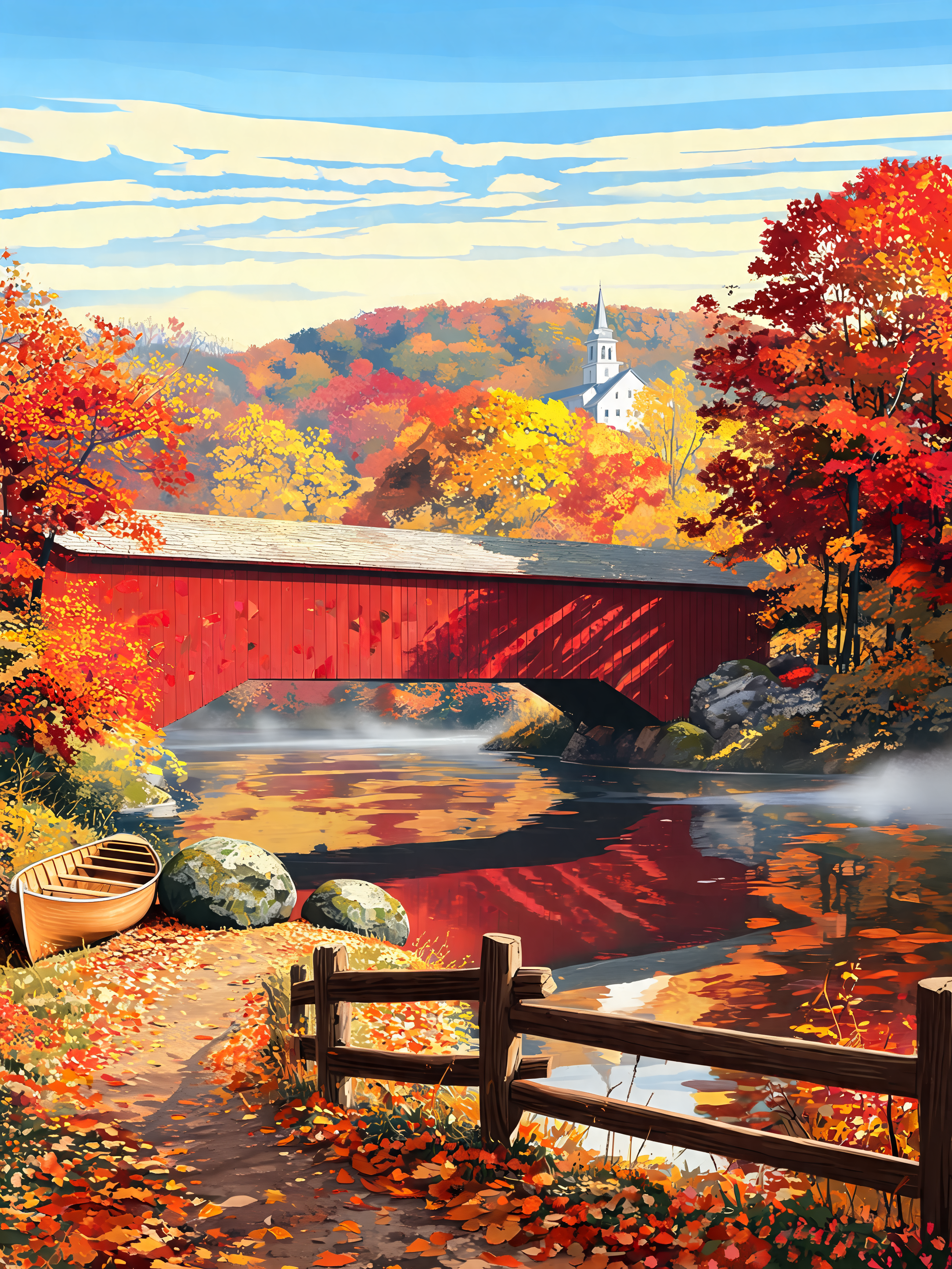 Crimson Covered Bridge