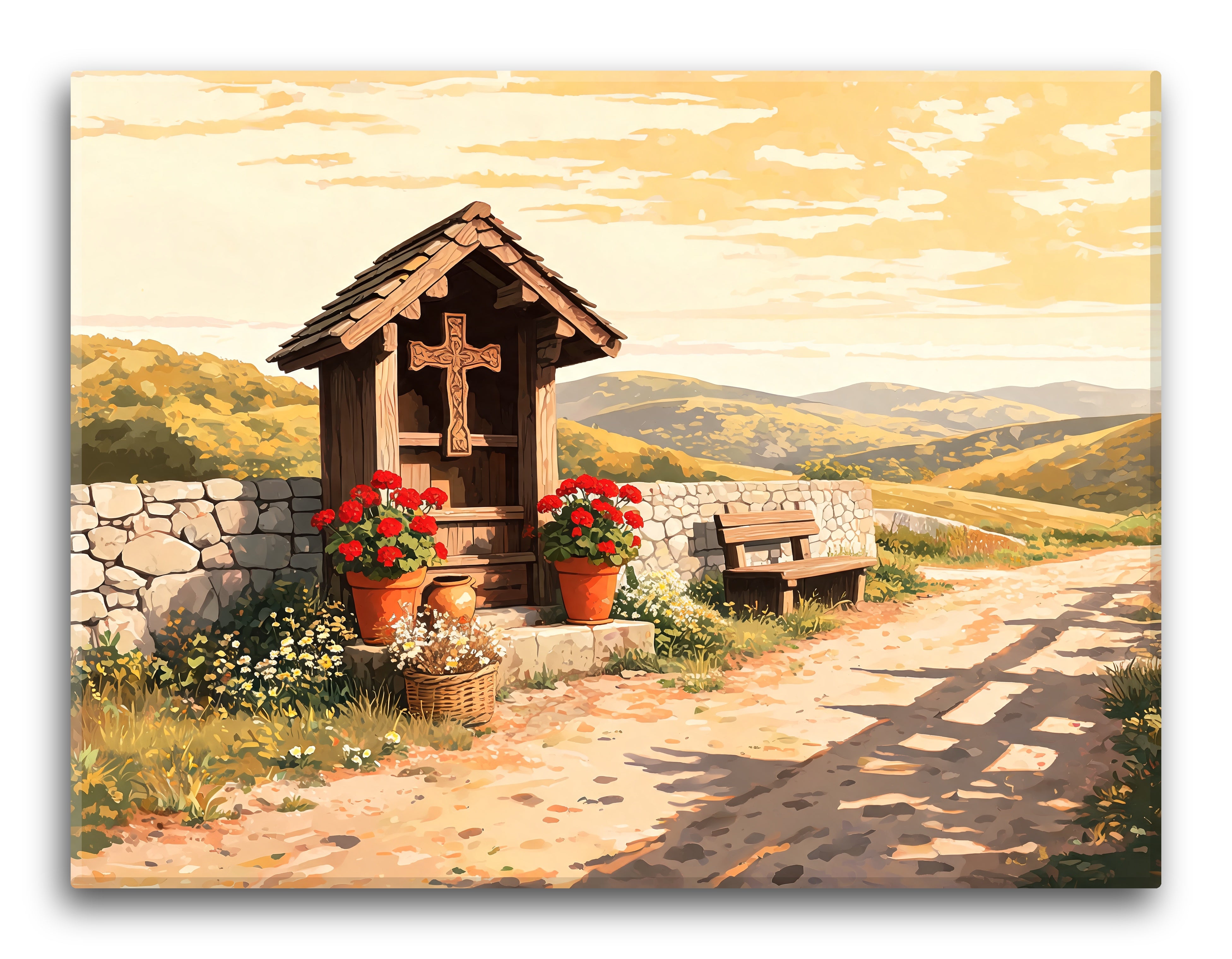 Crossroad Wooden Shrine