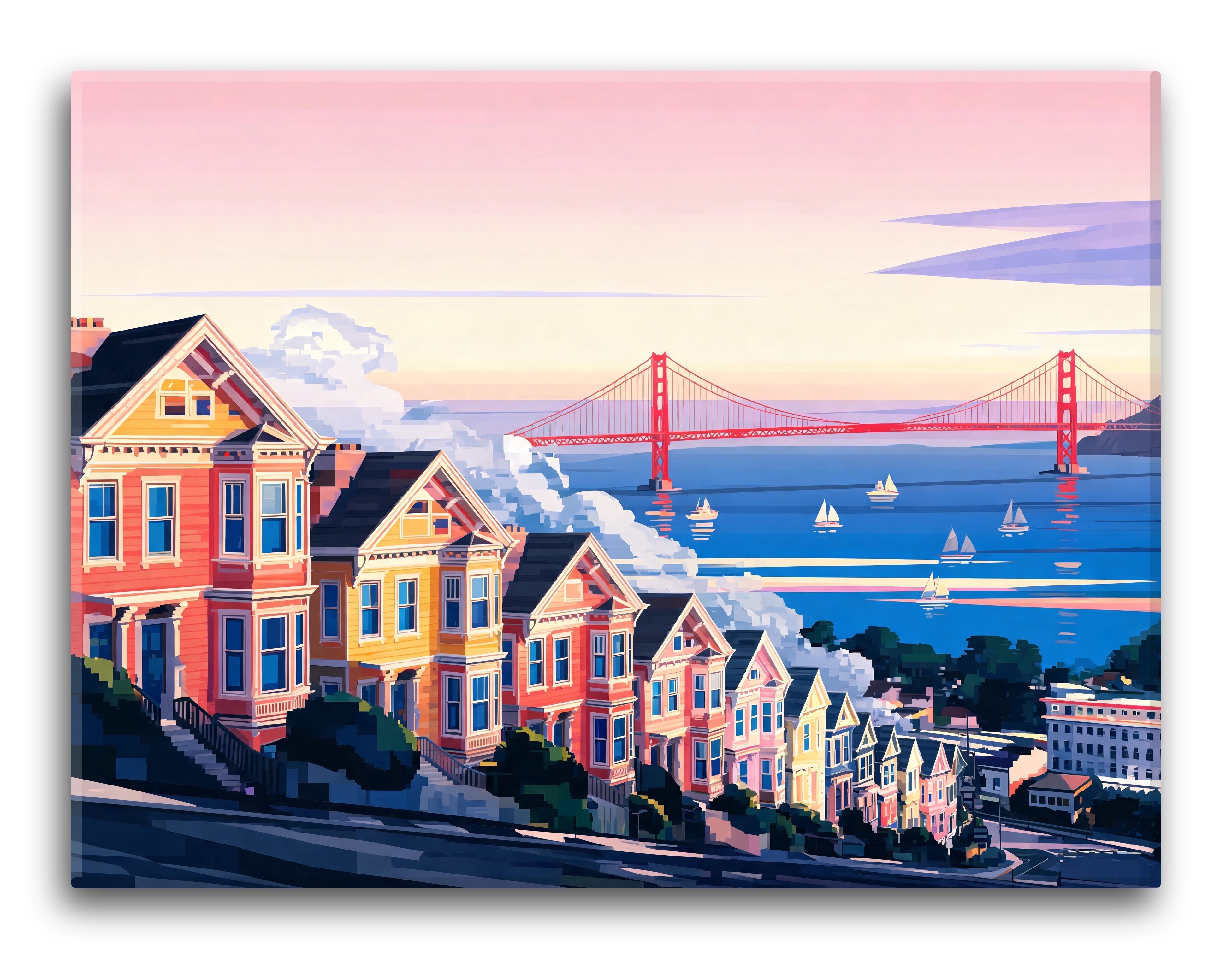 Cubist San Francisco Slopes