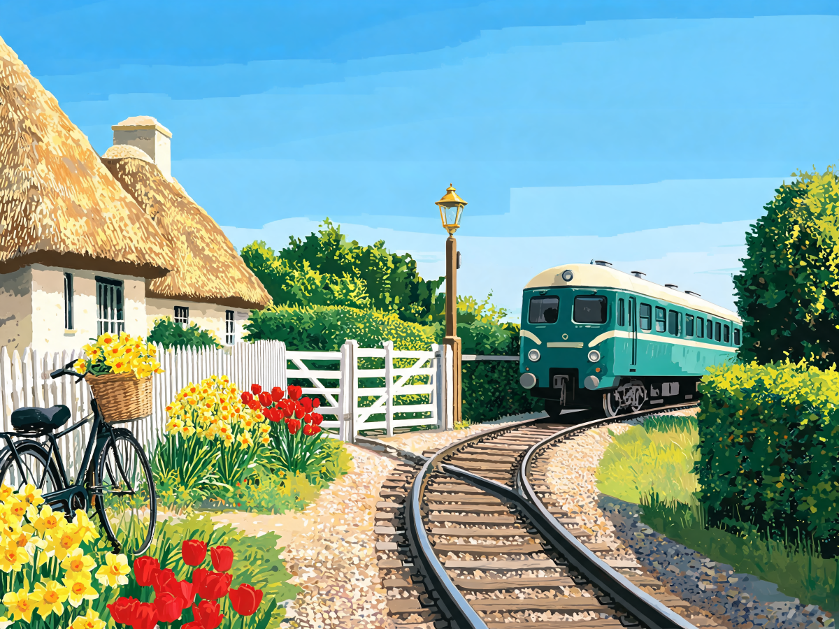 Daffodil Cottage Crossing - Escape by Numbers