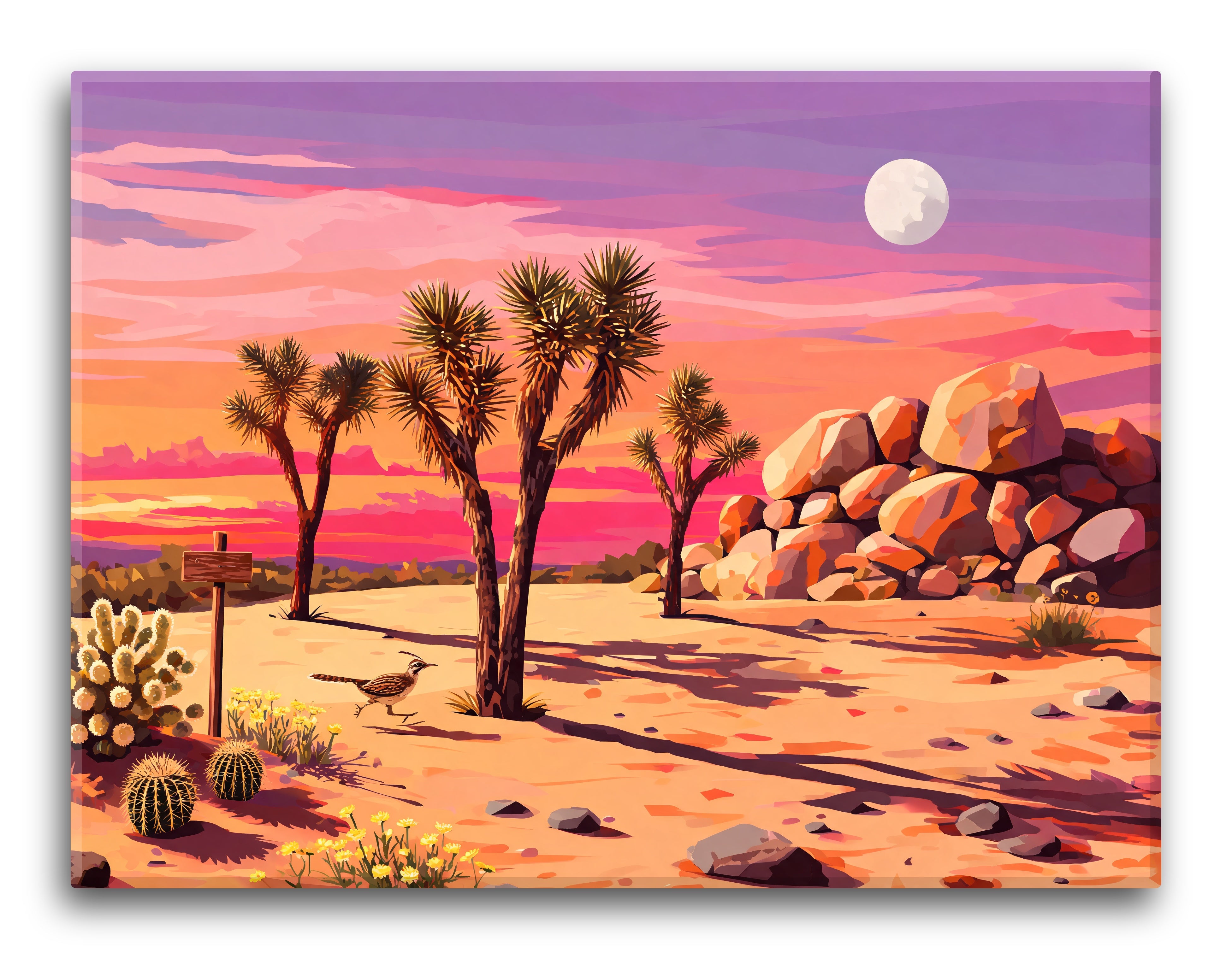 Desert Sandstone Sunset