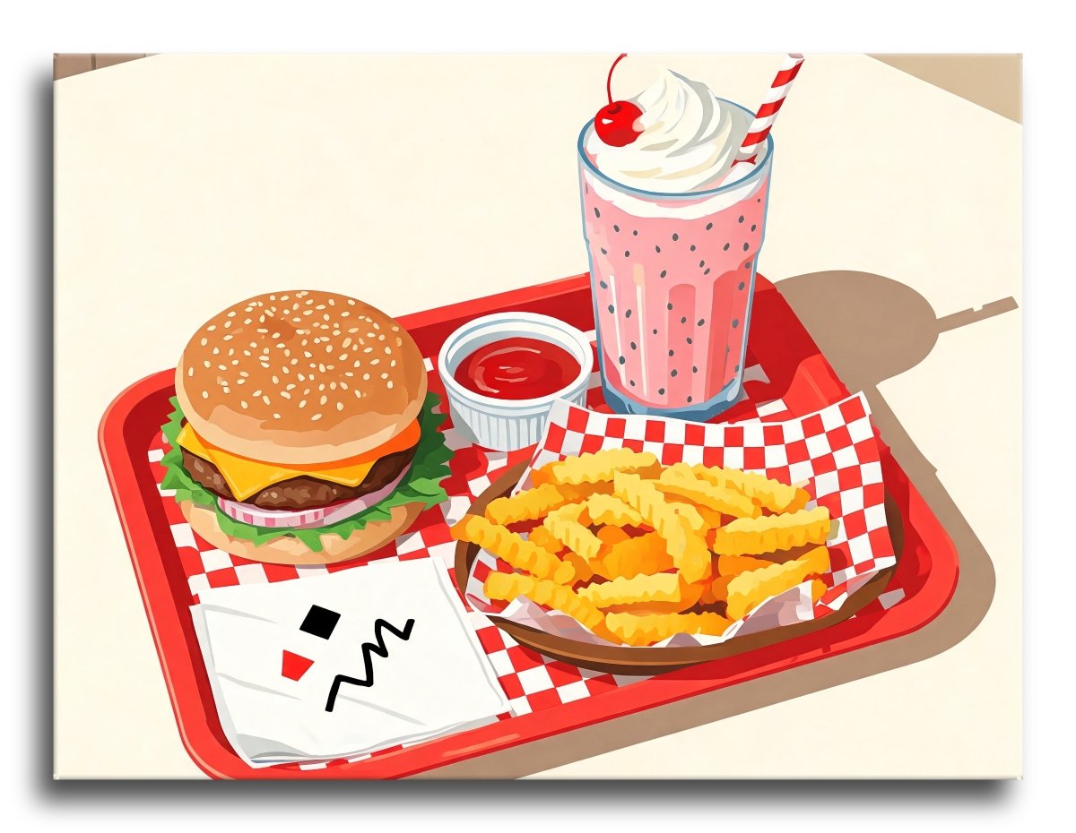Diner Tray Classic - Escape by Numbers