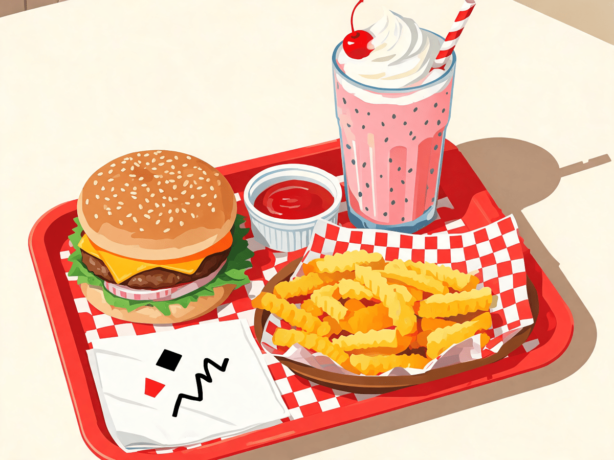 Diner Tray Classic - Escape by Numbers