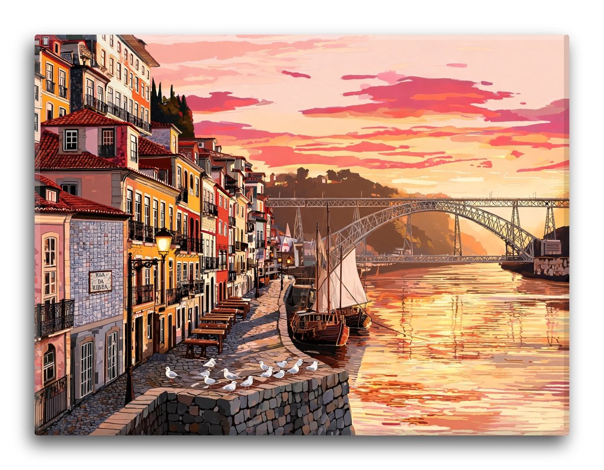 Douro Riverfront Cascade - Escape by Numbers