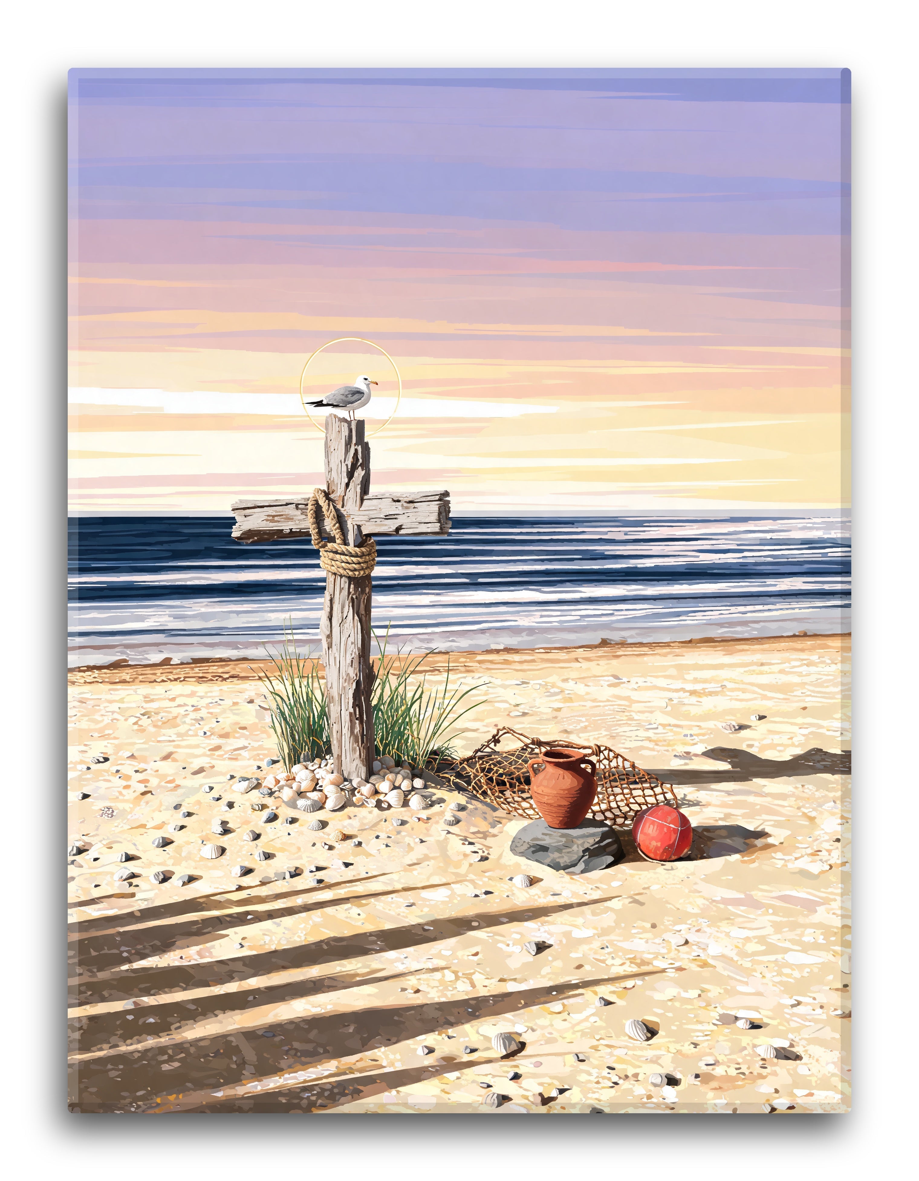 Driftwood Beach Cross