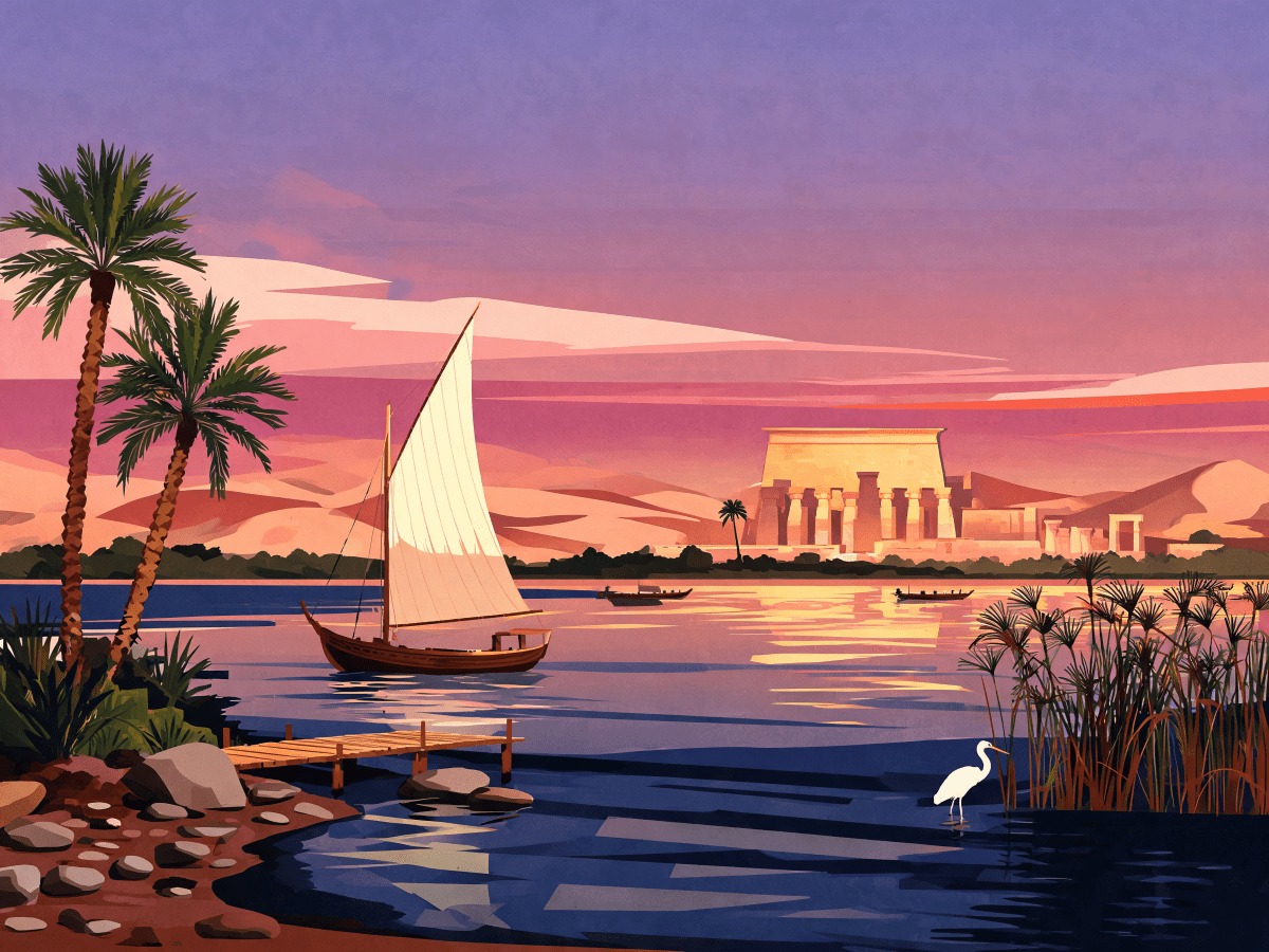 Egyptian River Drift - Escape by Numbers