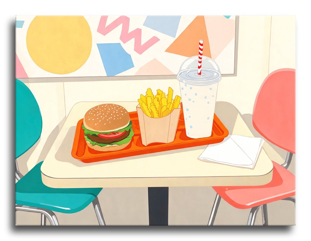 Food Court Tray - Escape by Numbers
