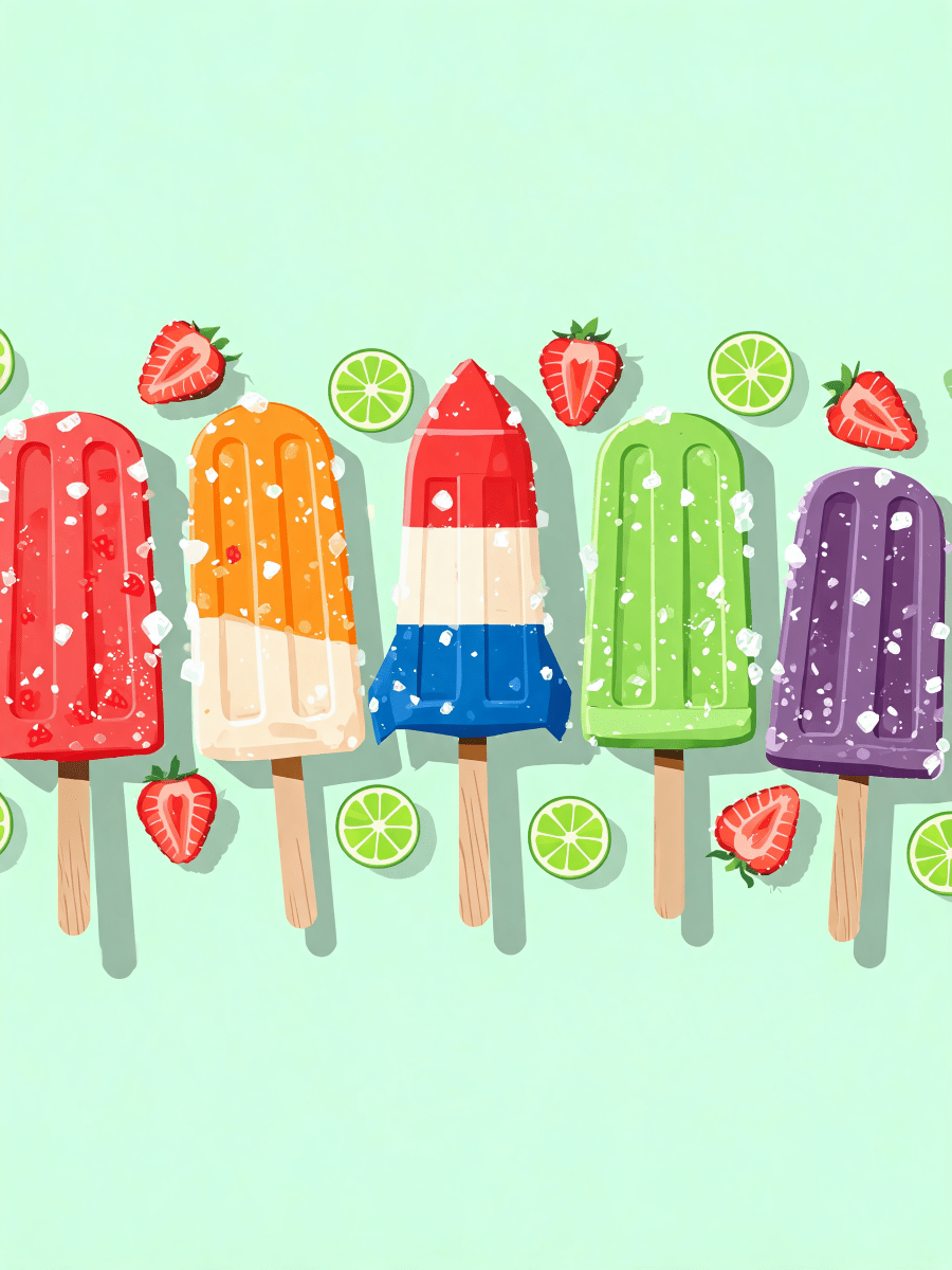 Frosted Pops Lineup - Escape by Numbers