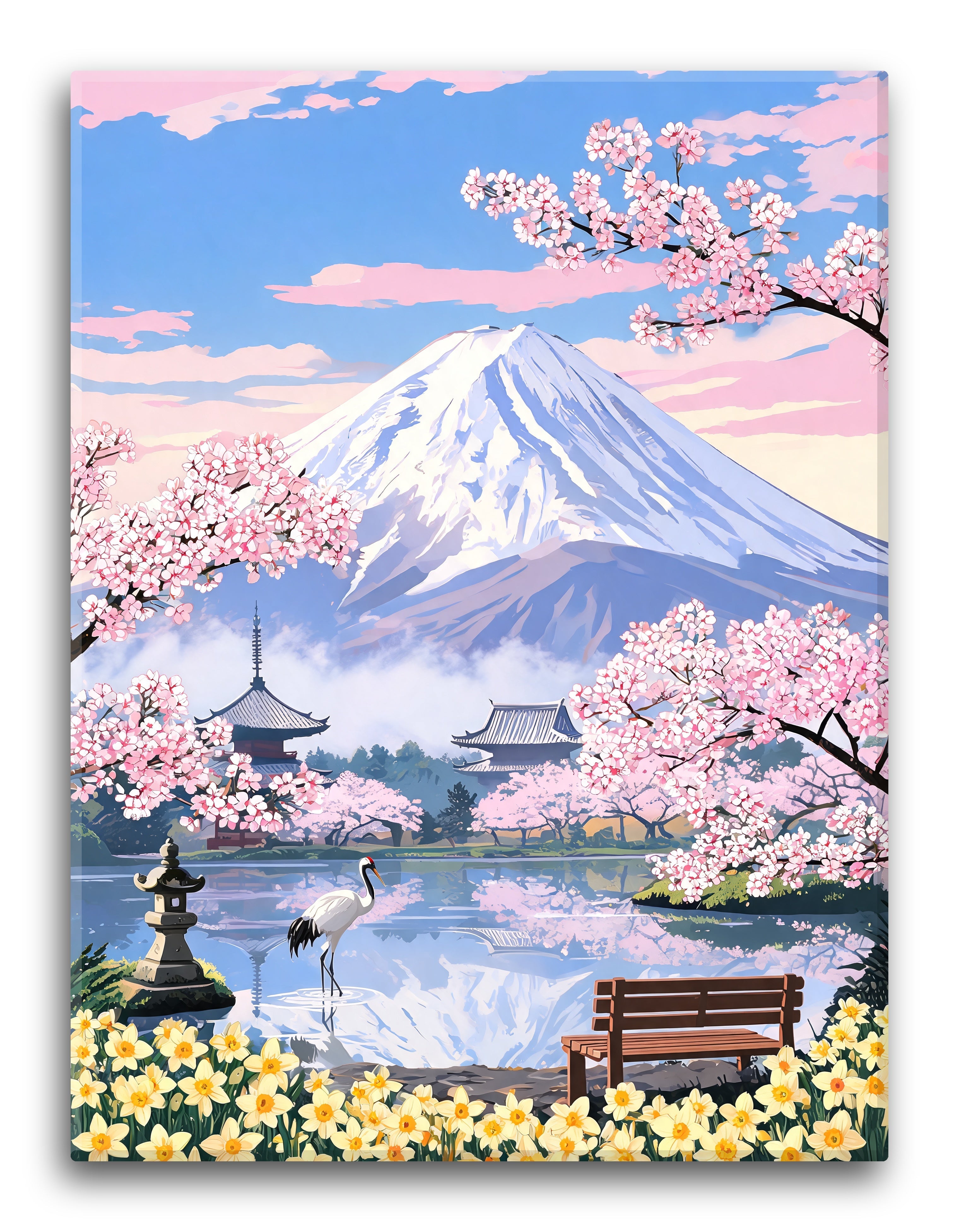Fuji Blossom Frame
