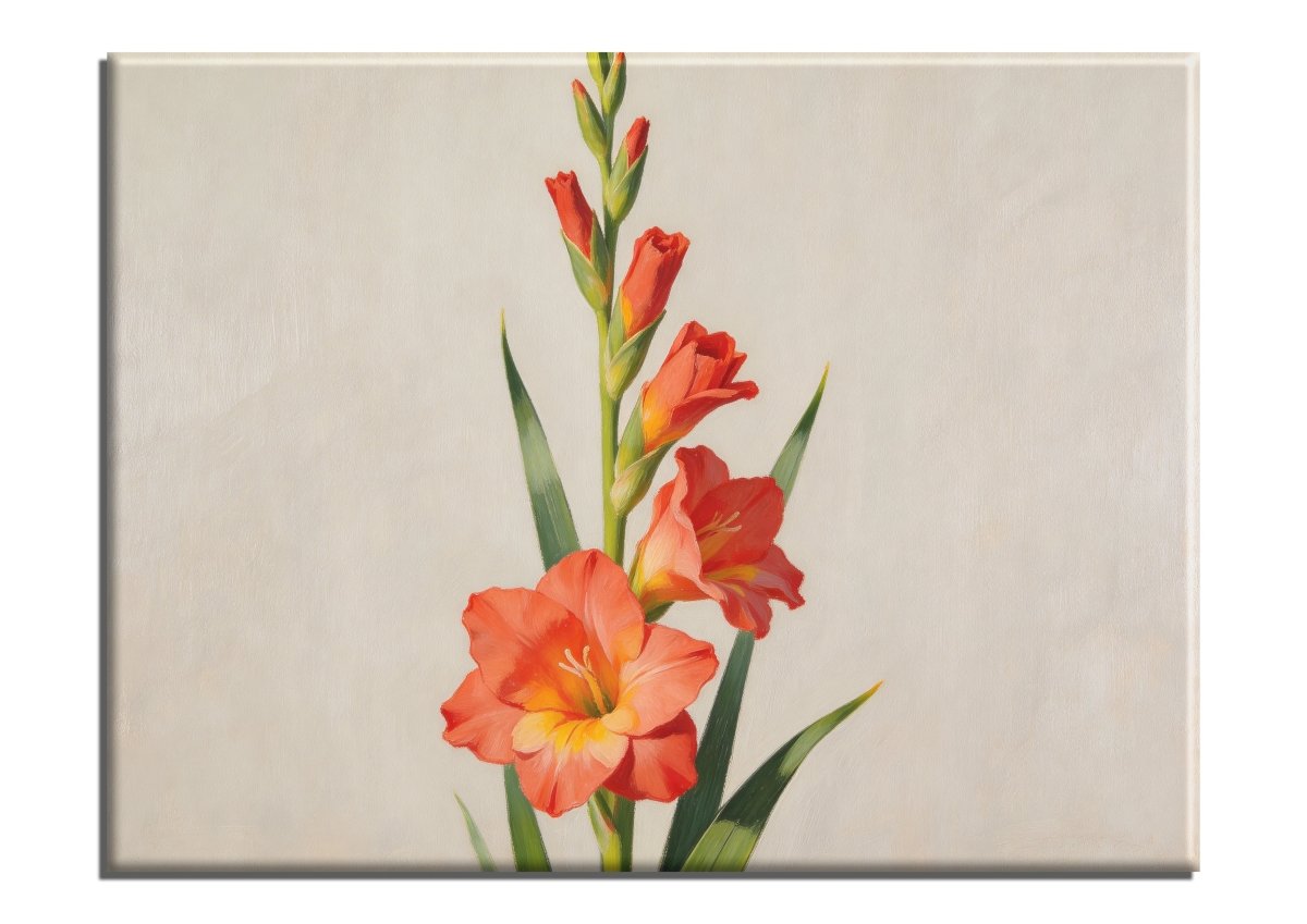 Gladiolus Bloom - Escape by Numbers