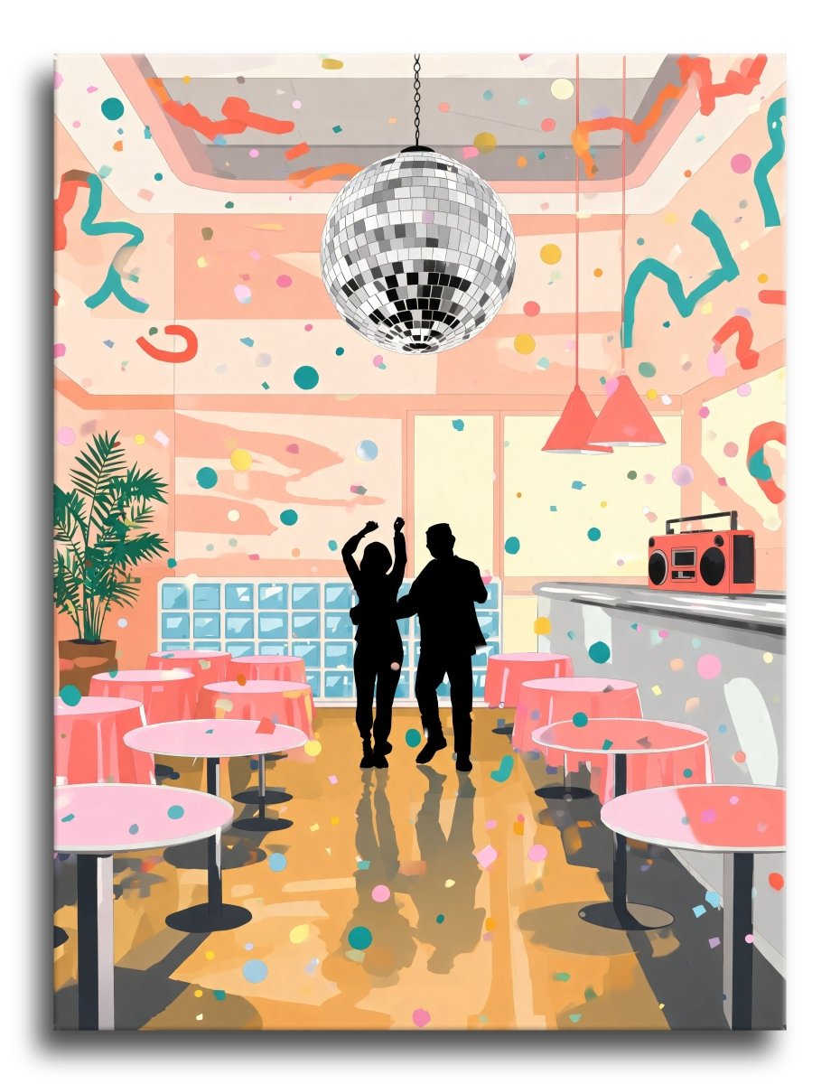 Golden Disco Glow - Escape by Numbers