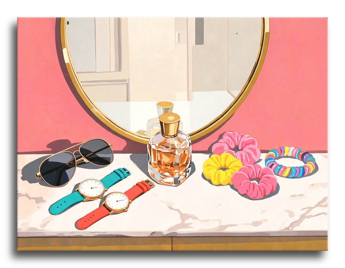 Golden Vanity Mirror - Escape by Numbers