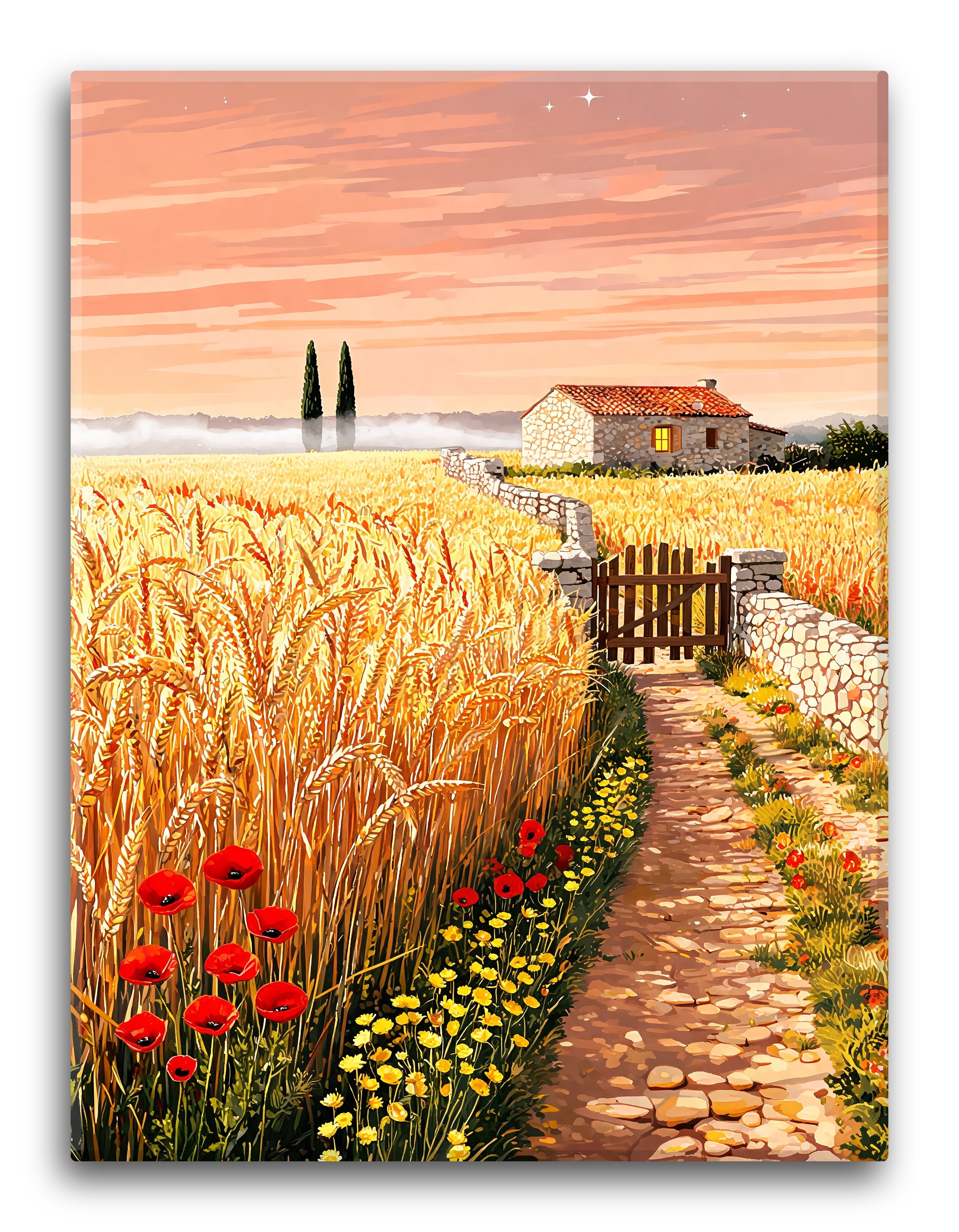 Golden Wheat Farmhouse