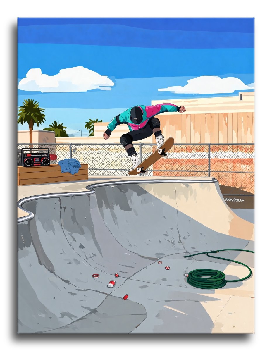Halfpipe Twilight Session - Escape by Numbers
