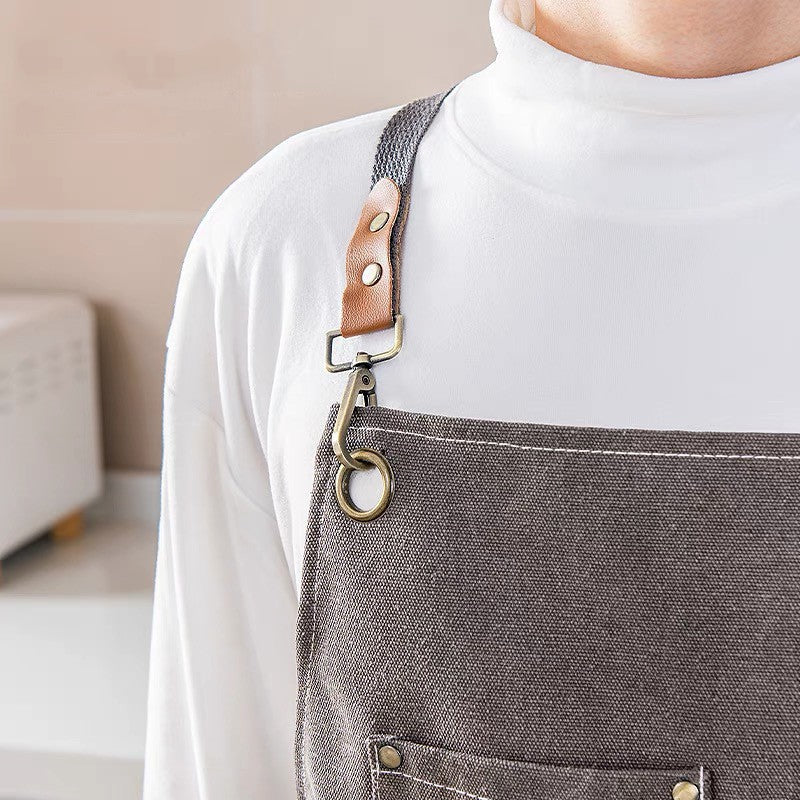 Heavy-Duty Canvas Artist Apron - Escape by Numbers