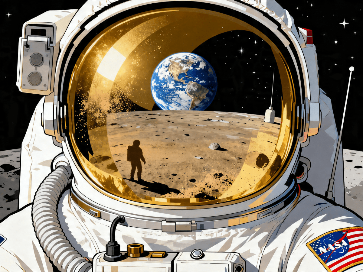 Helmet Earthrise - Escape by Numbers