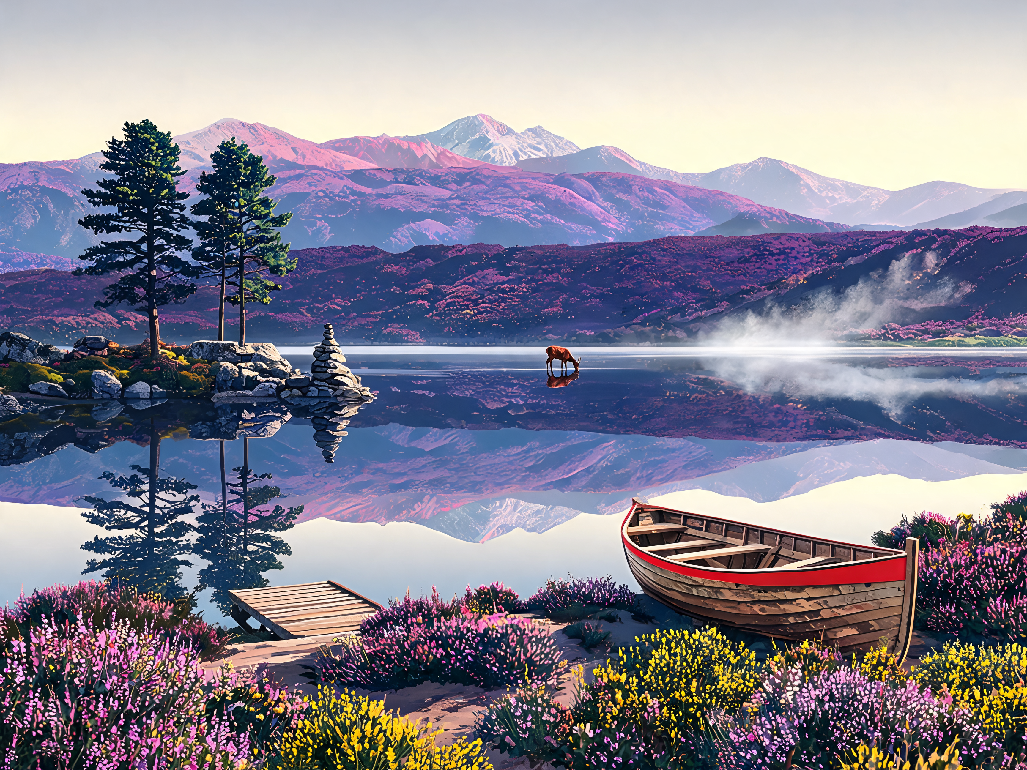 Highland Dawn Stillness