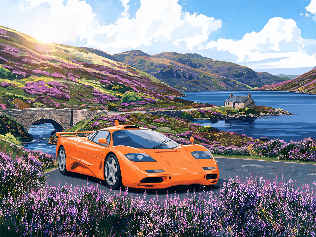 Highland Heather Coupe - Escape by Numbers