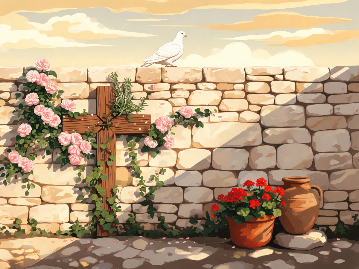 Ivy Wall Cross - Escape by Numbers