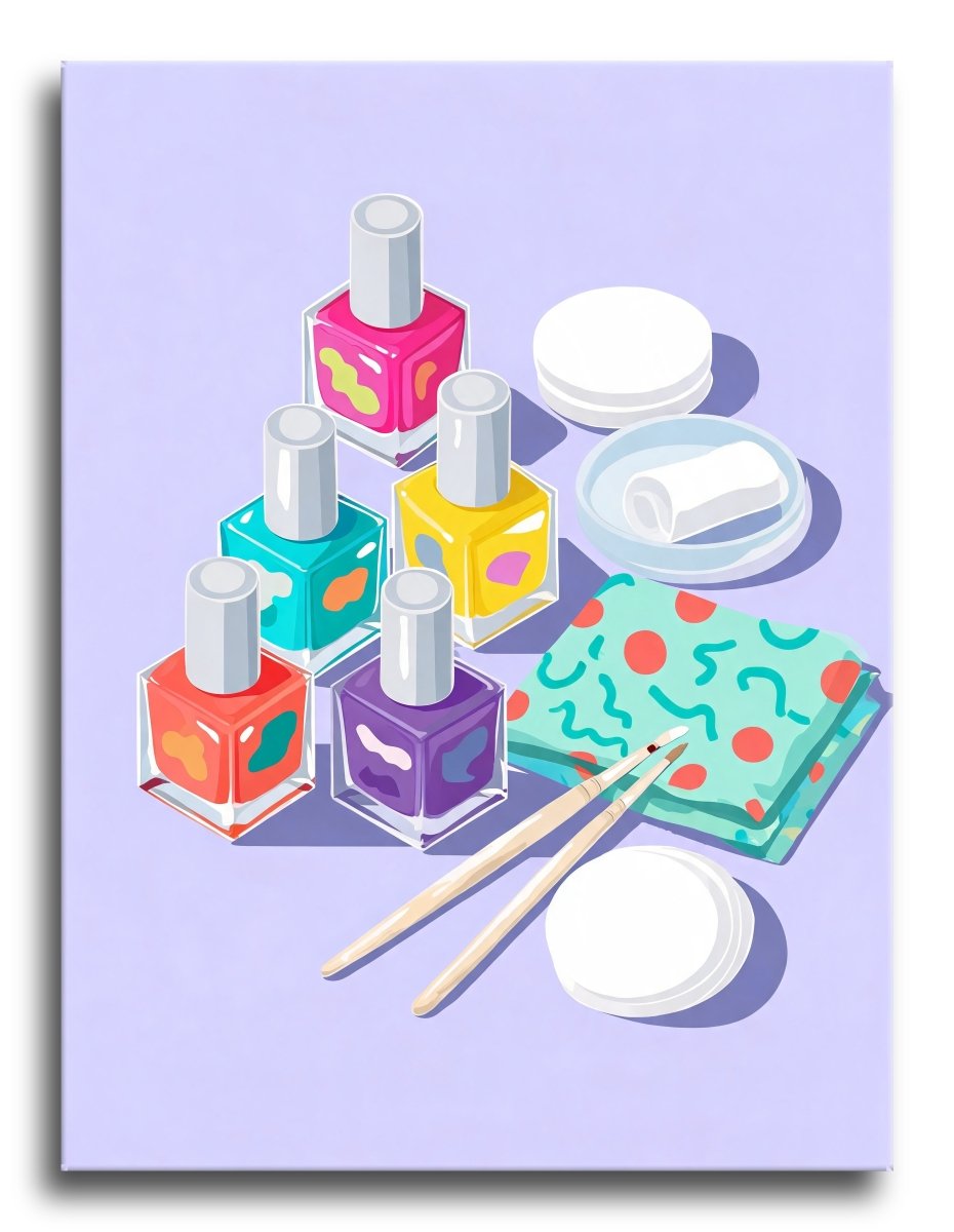 Lacquer Bottle Lineup - Escape by Numbers