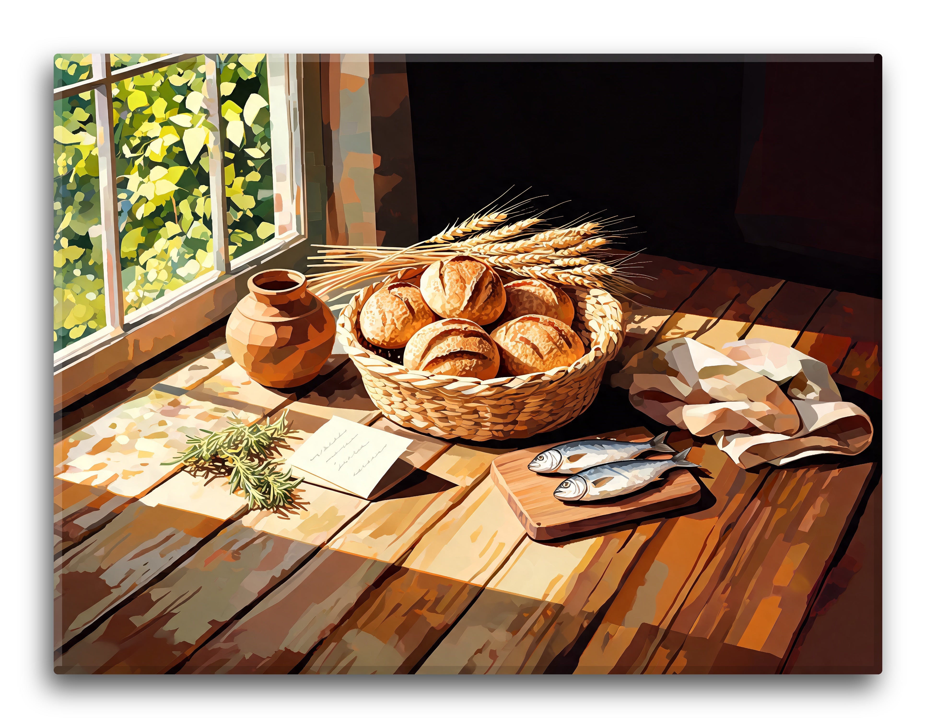 Loaves In The Basket