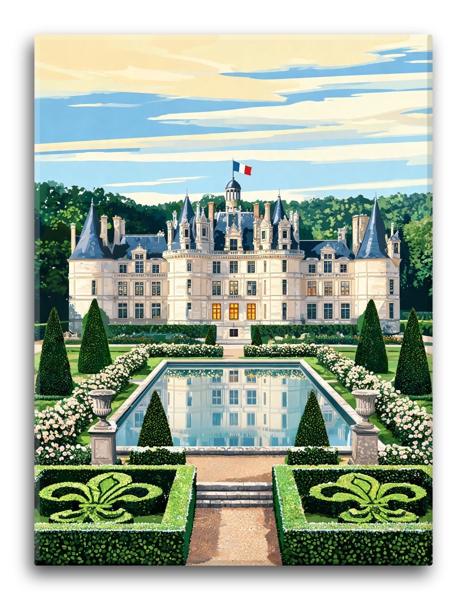 Loire Hedge Promenade - Escape by Numbers