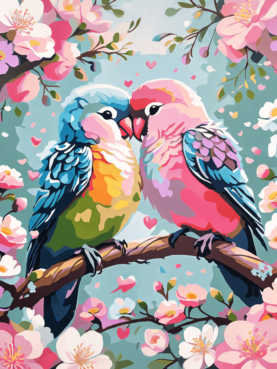 Lovebirds - Escape by Numbers