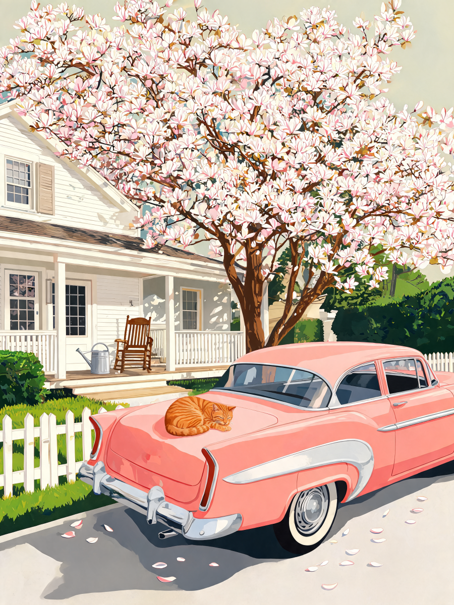Magnolia Morning Nap - Escape by Numbers