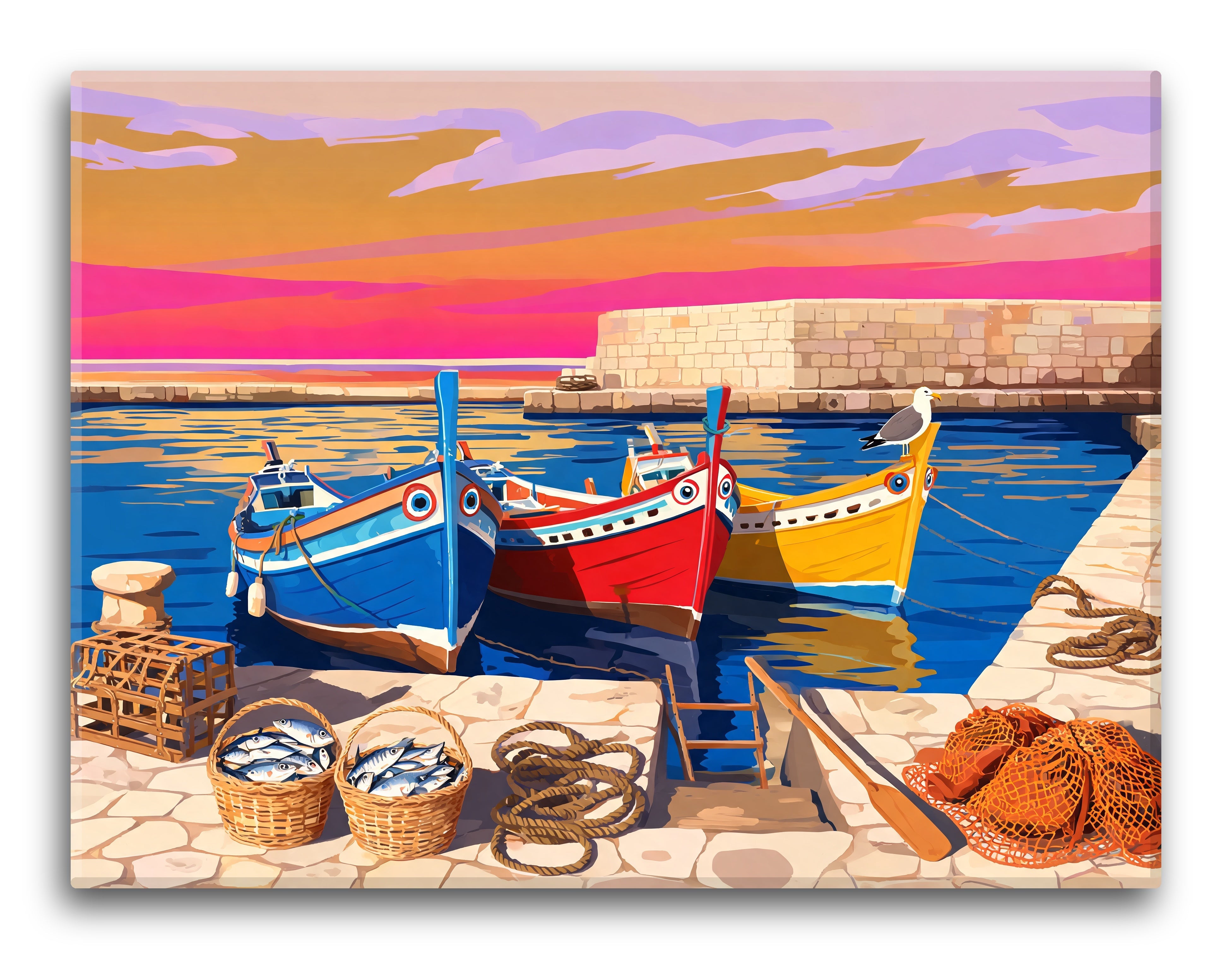 Maltese Harbor Glow