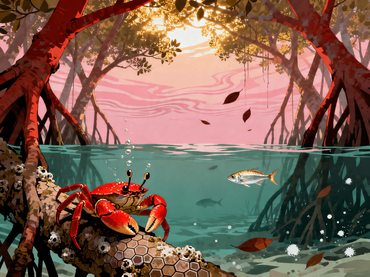 Mangrove Crab Dawn - Escape by Numbers
