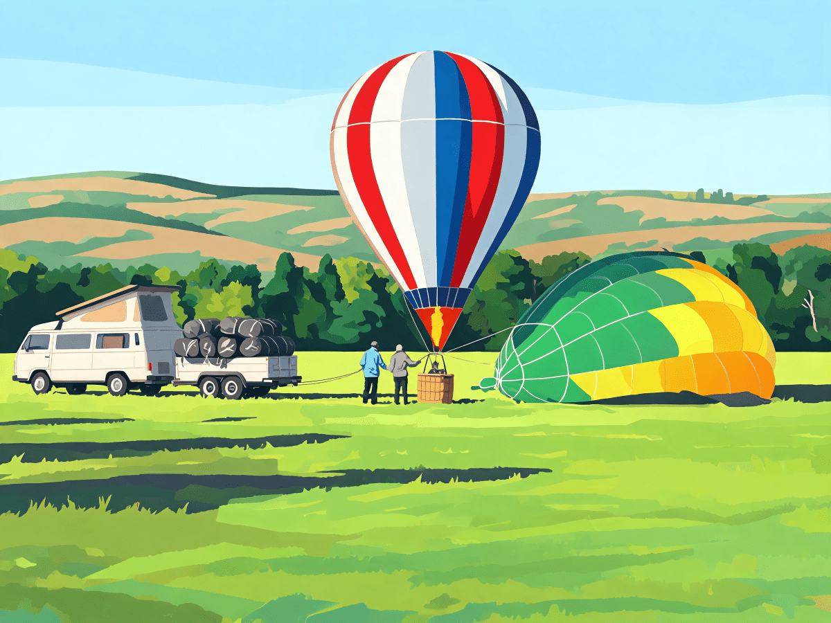 Meadow Balloon Launch - Escape by Numbers
