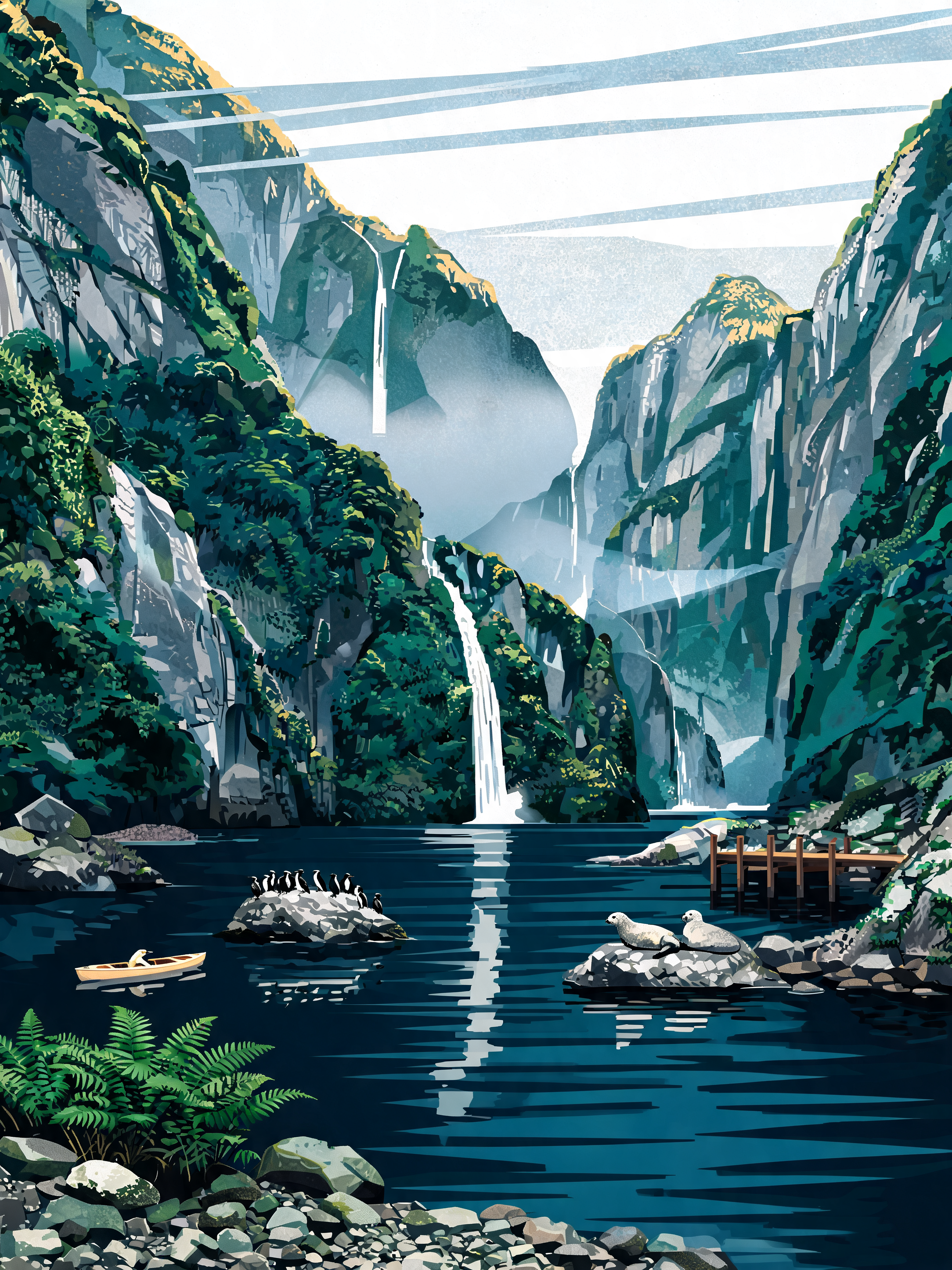 Milford Cliff Falls