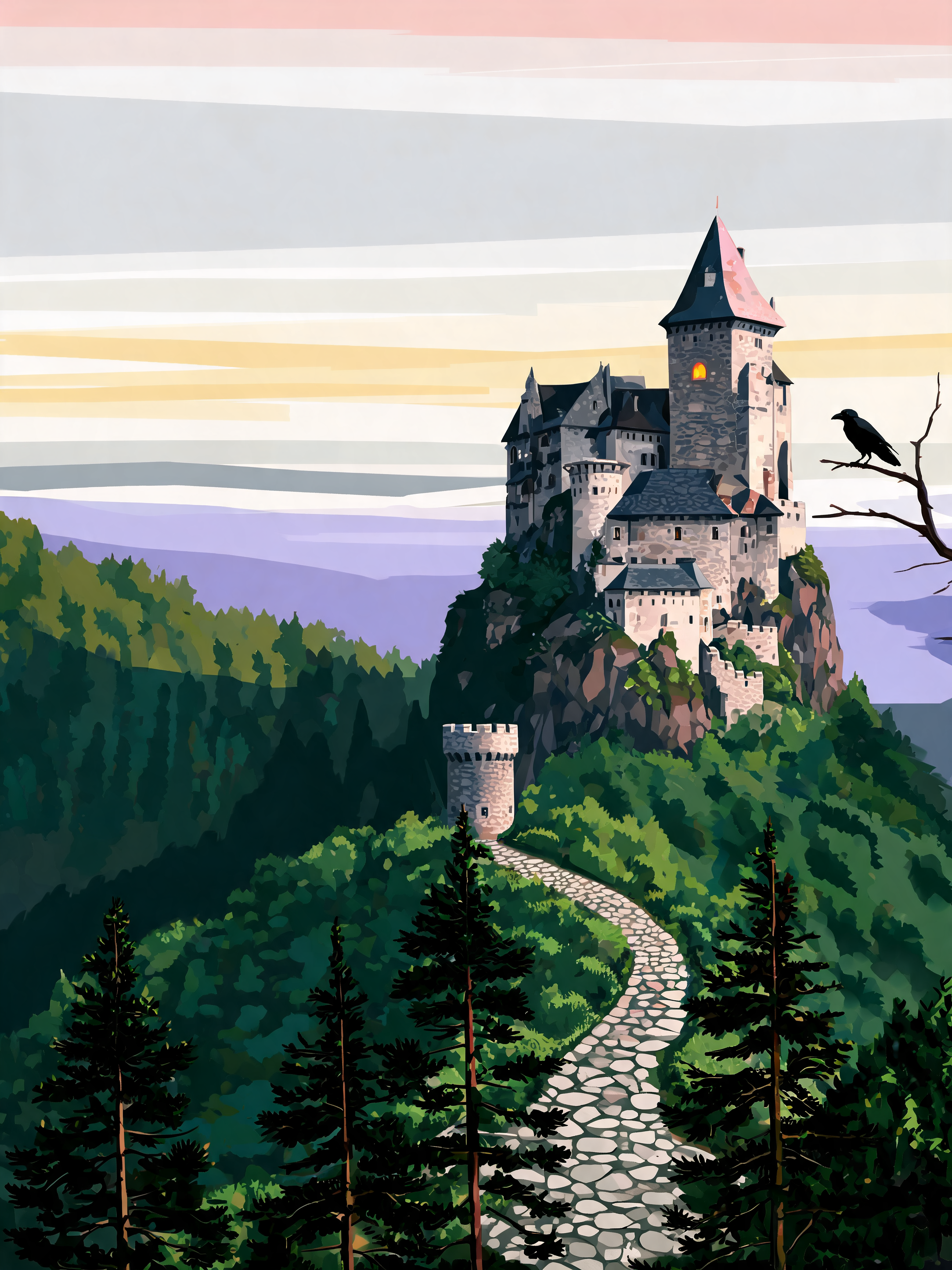 Mist Castle Roofs
