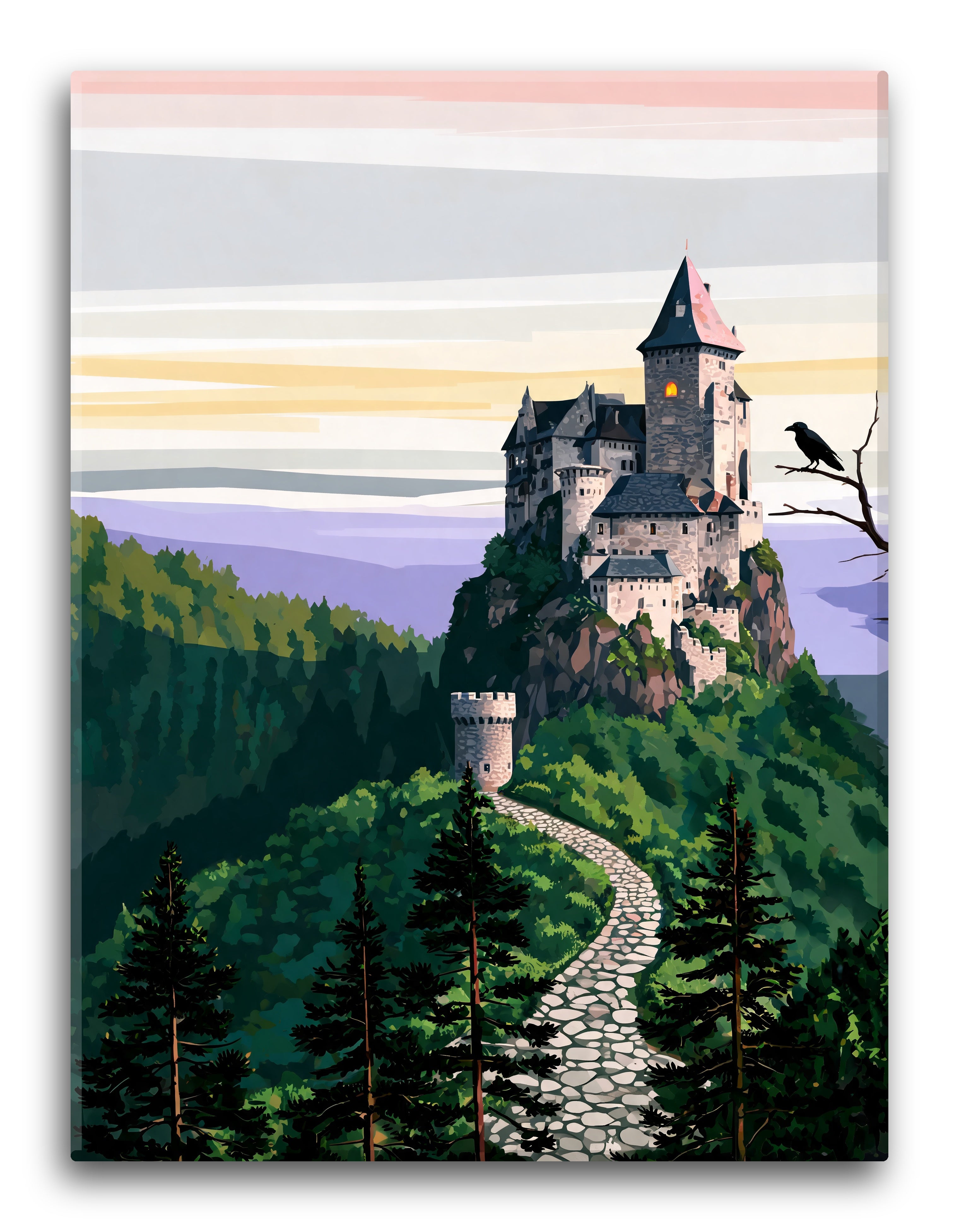 Mist Castle Roofs