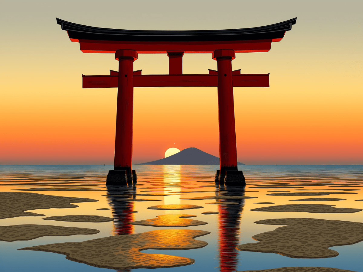Miyajima Floating Gate - Escape by Numbers
