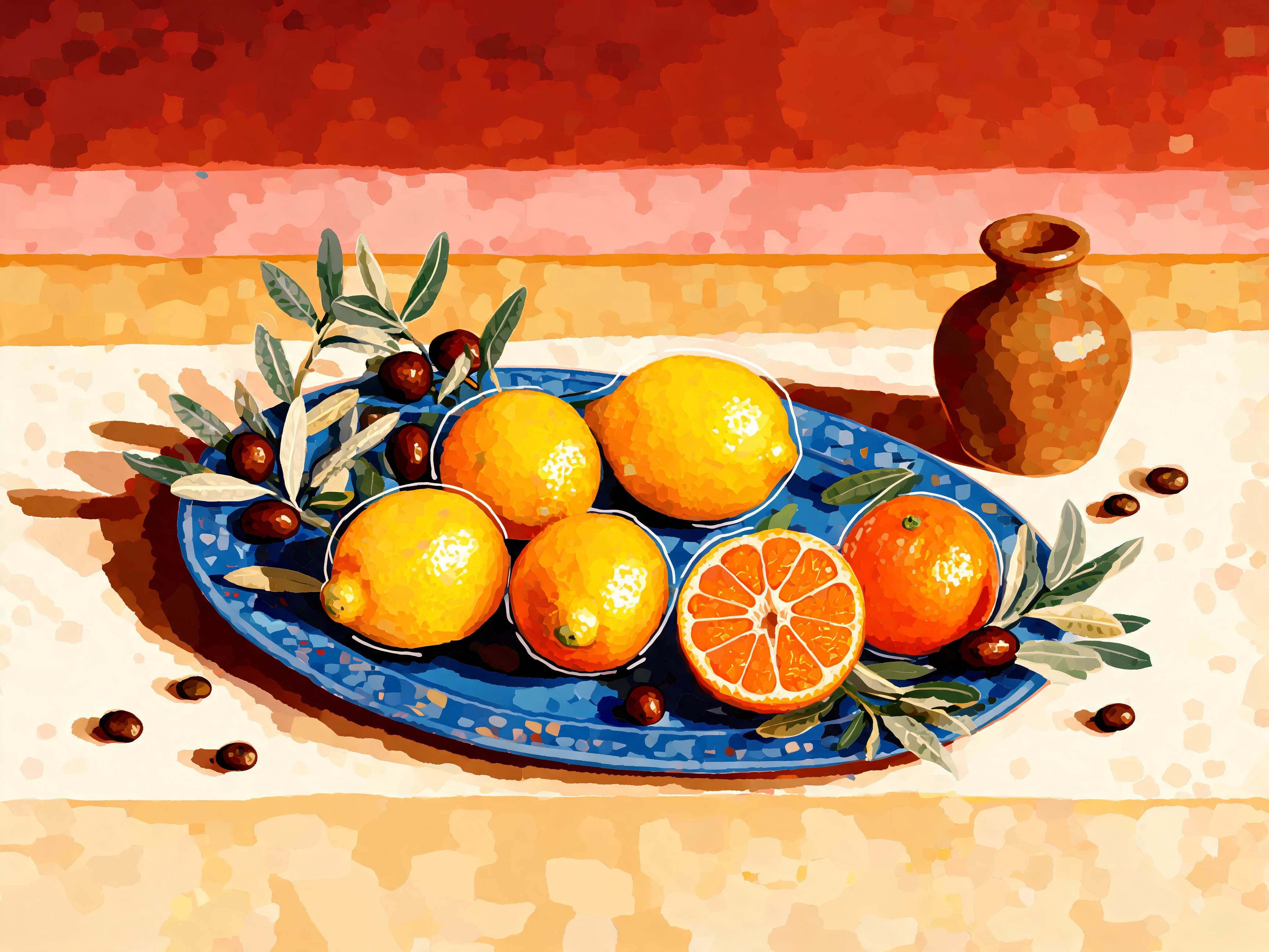 Modernist Citrus Olive