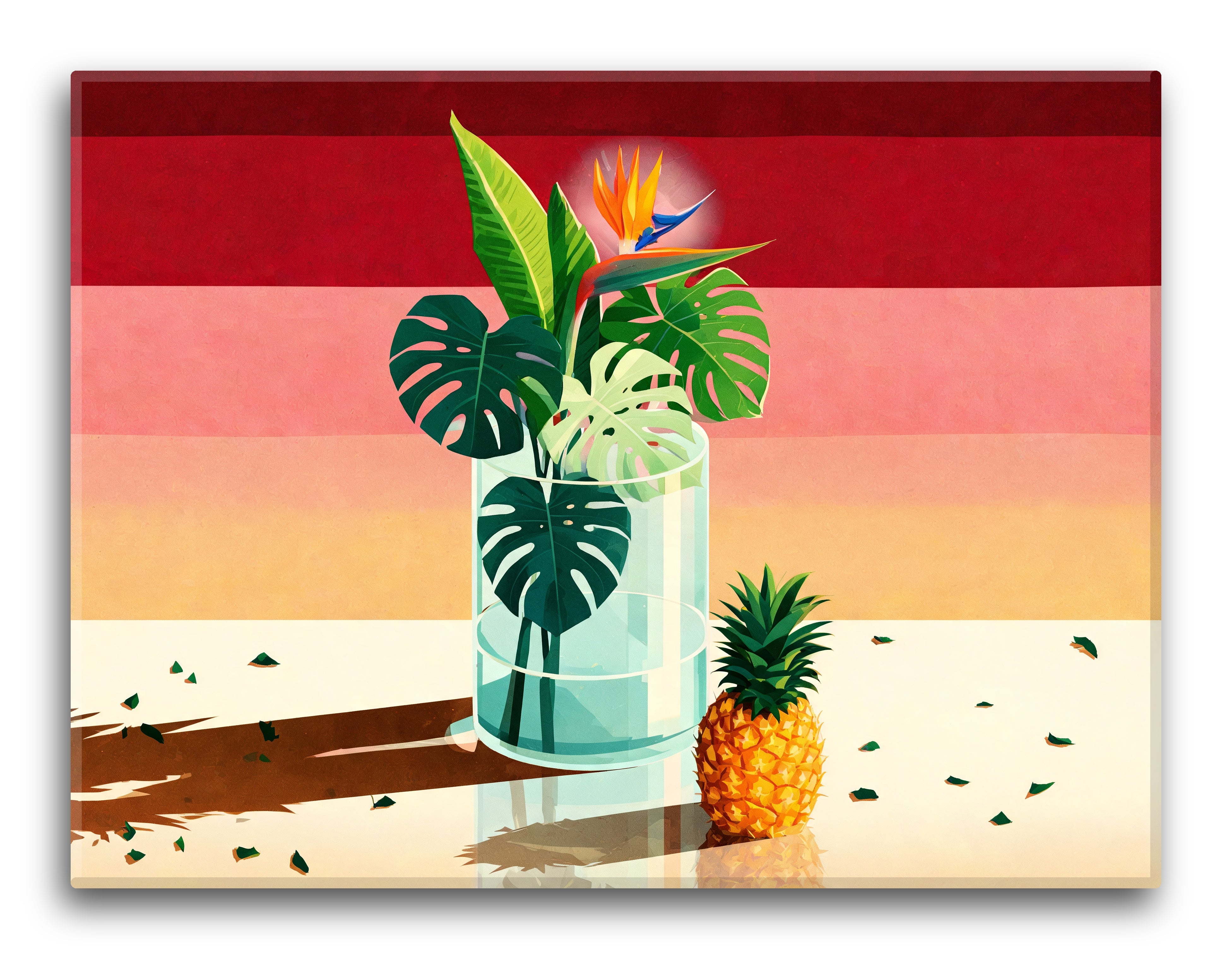 Modernist Tropical Fronds