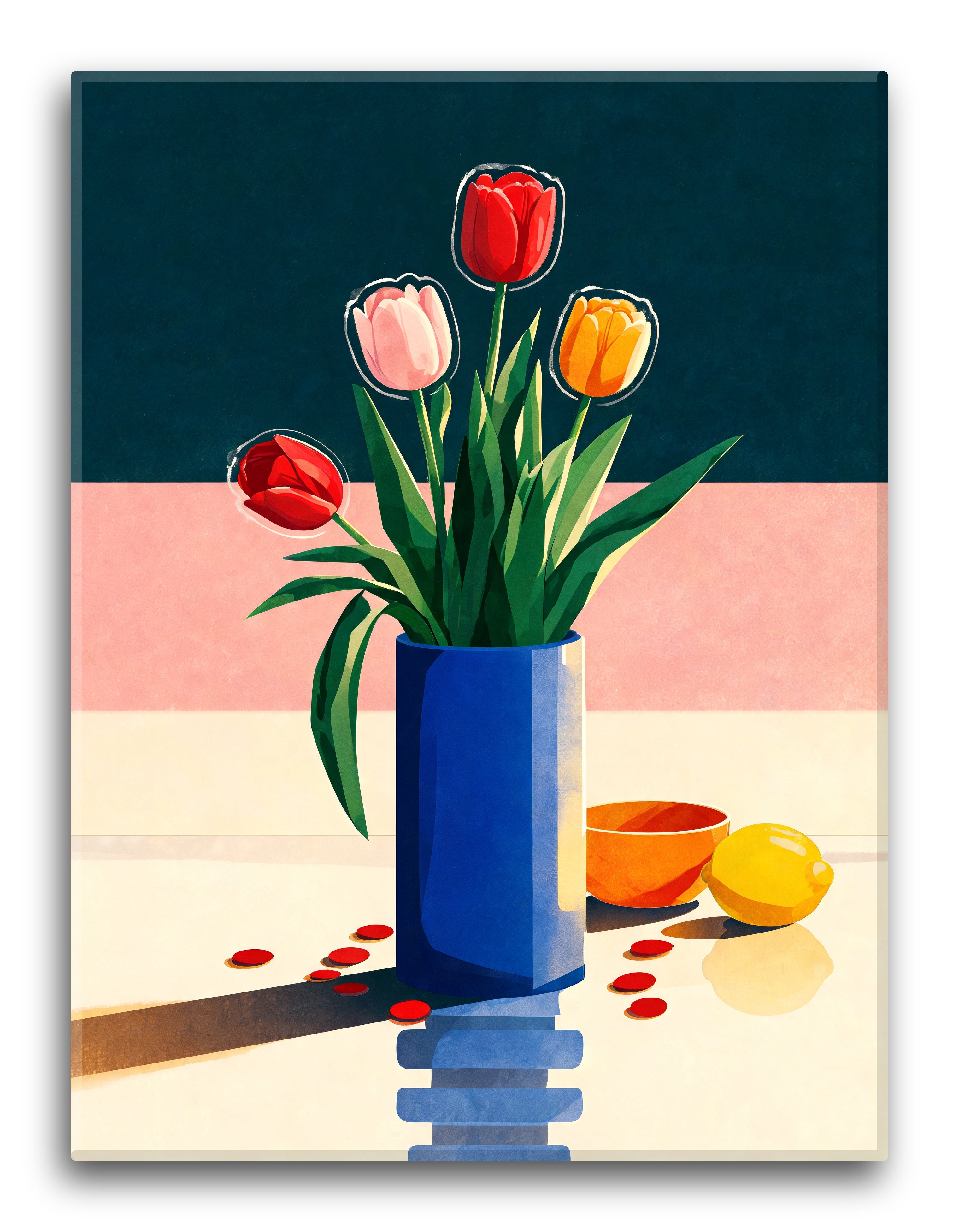 Modernist Tulip Vase
