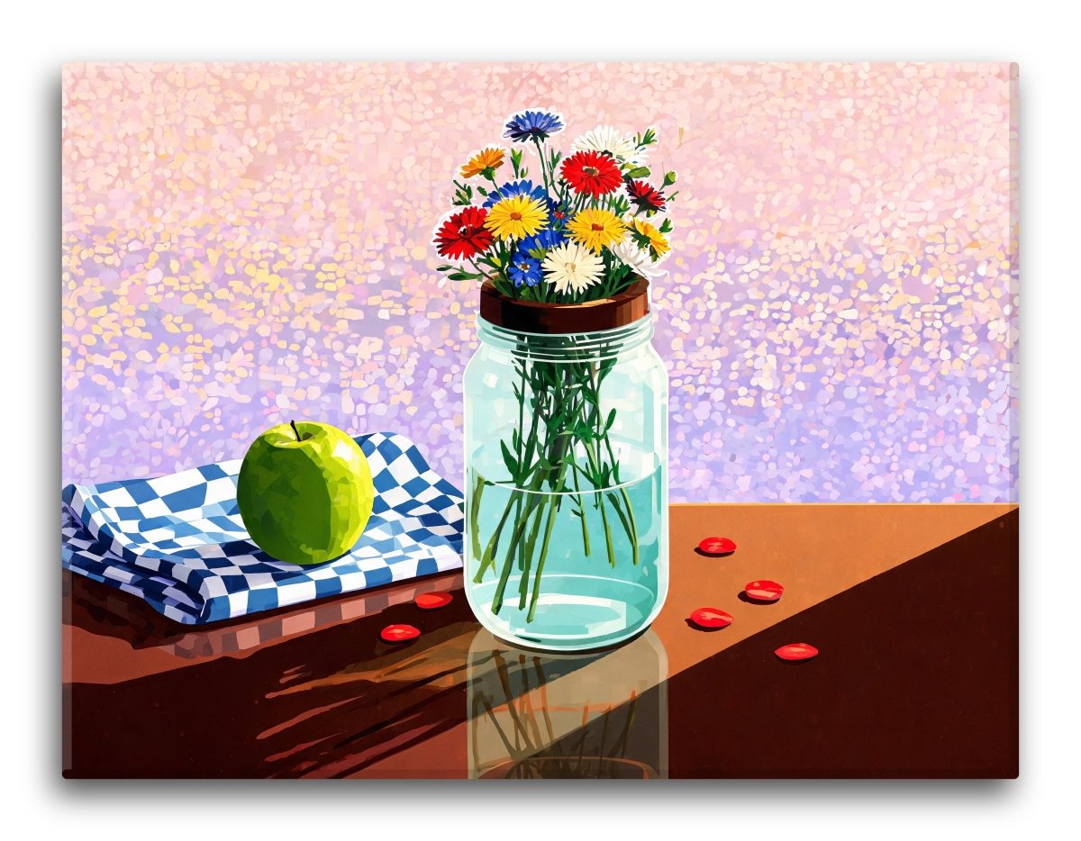 Modernist Wildflower Jar - Escape by Numbers